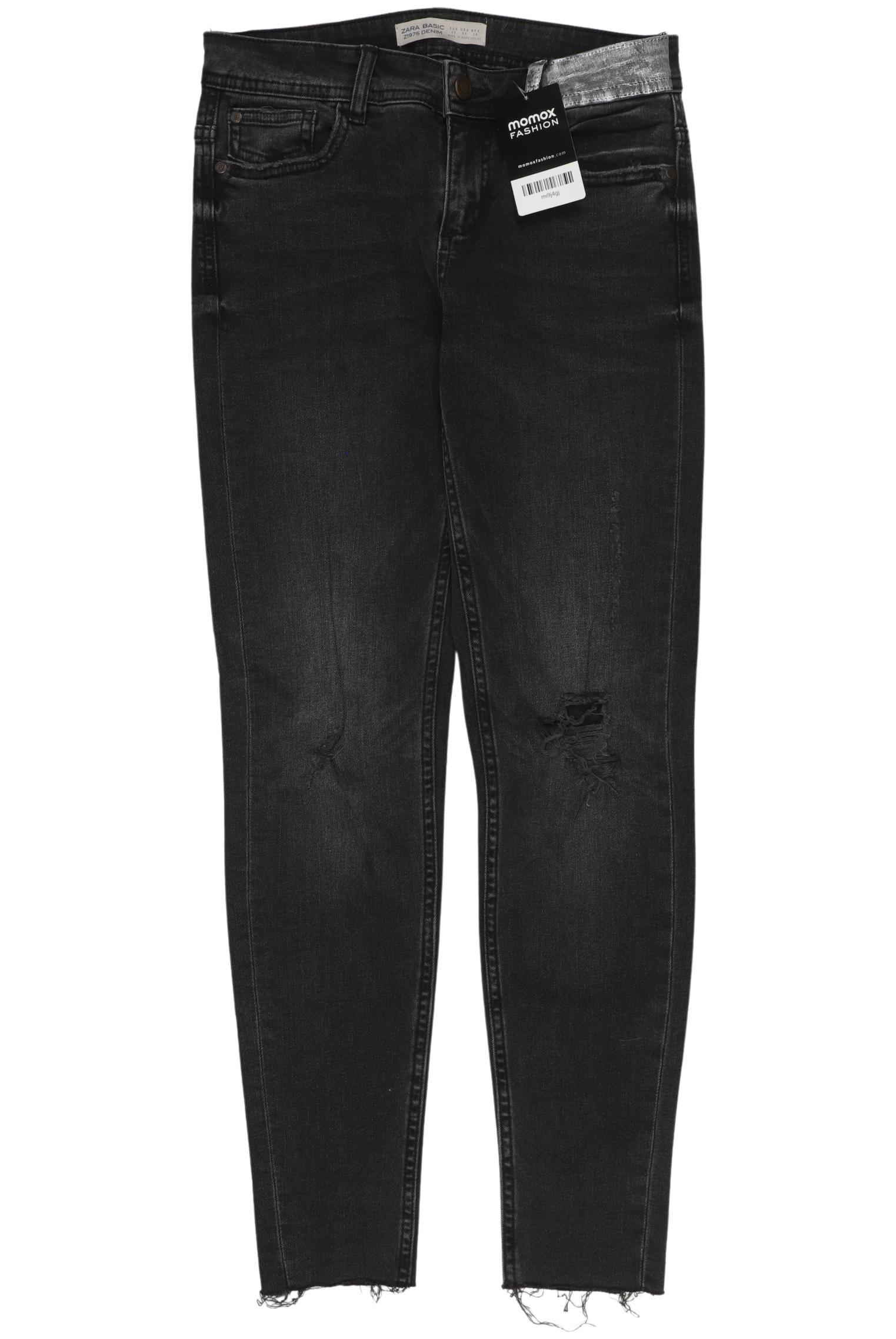 

Zara Damen Jeans, schwarz, Gr. 36