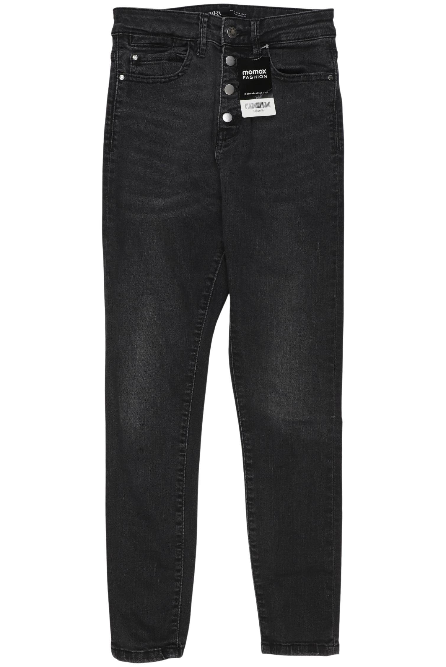 

Zara Damen Jeans, schwarz, Gr. 36
