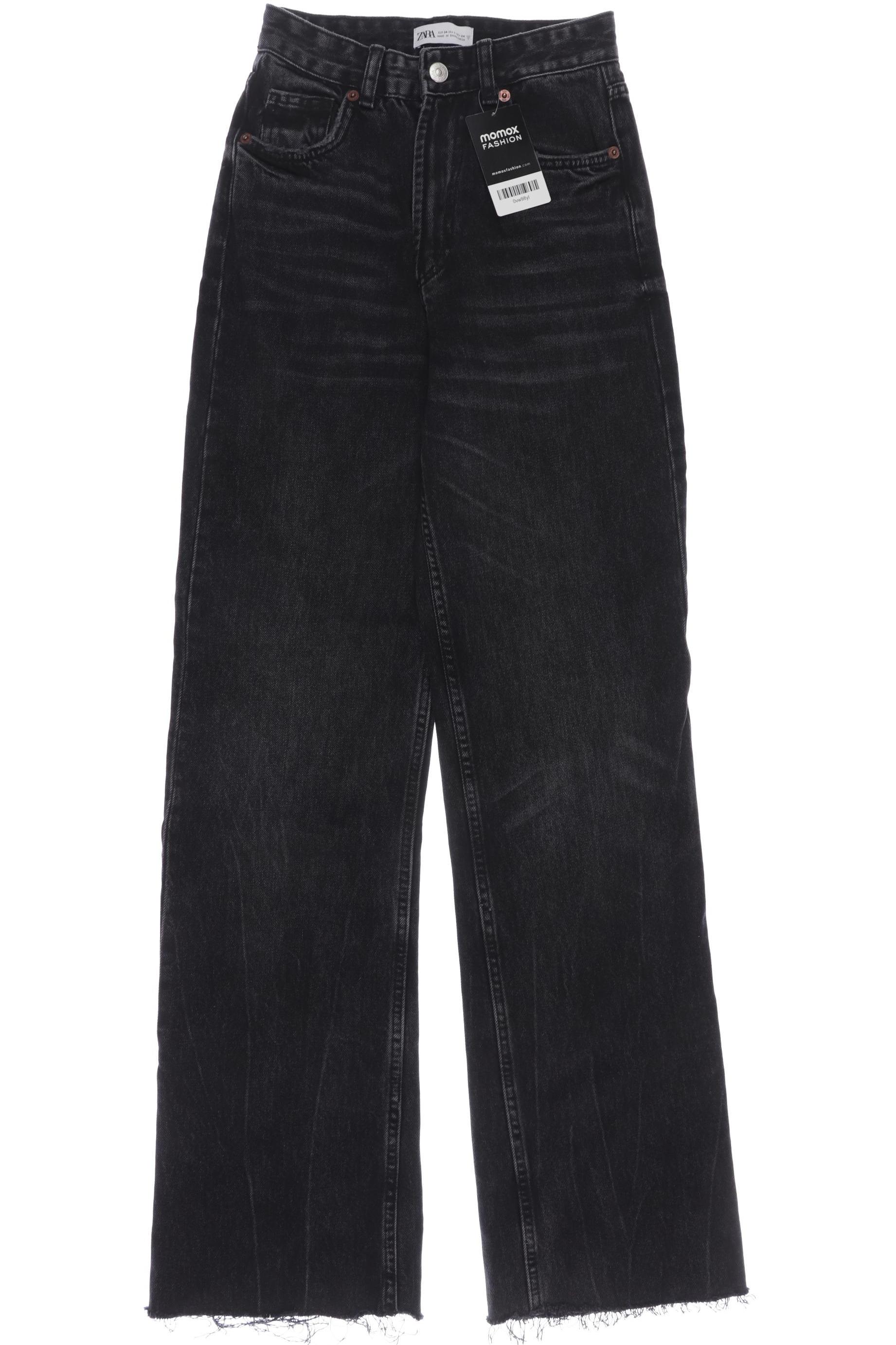 

Zara Damen Jeans, schwarz, Gr. 34