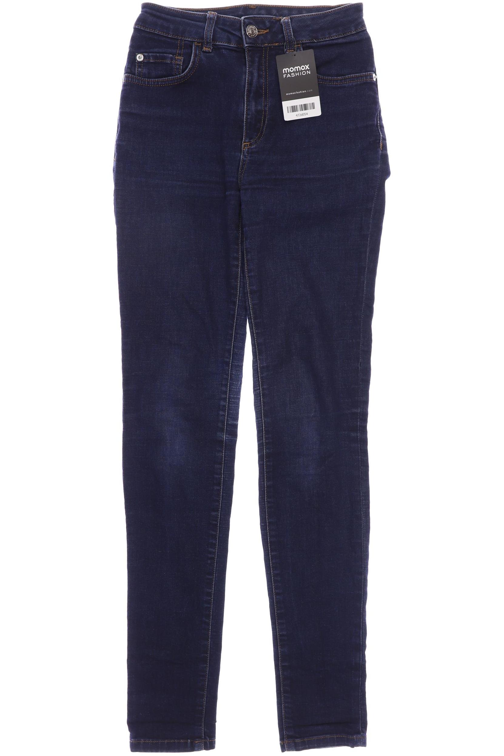 

ZARA Damen Jeans, marineblau