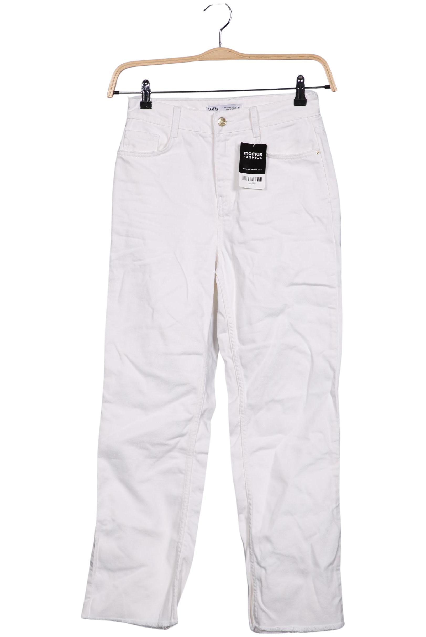 

Zara Damen Jeans, weiß, Gr. 36