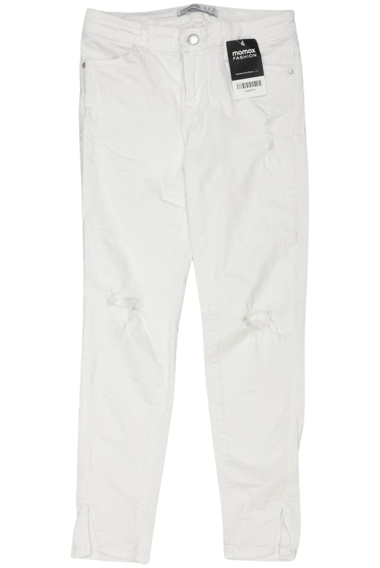 

Zara Damen Jeans, weiß, Gr. 34