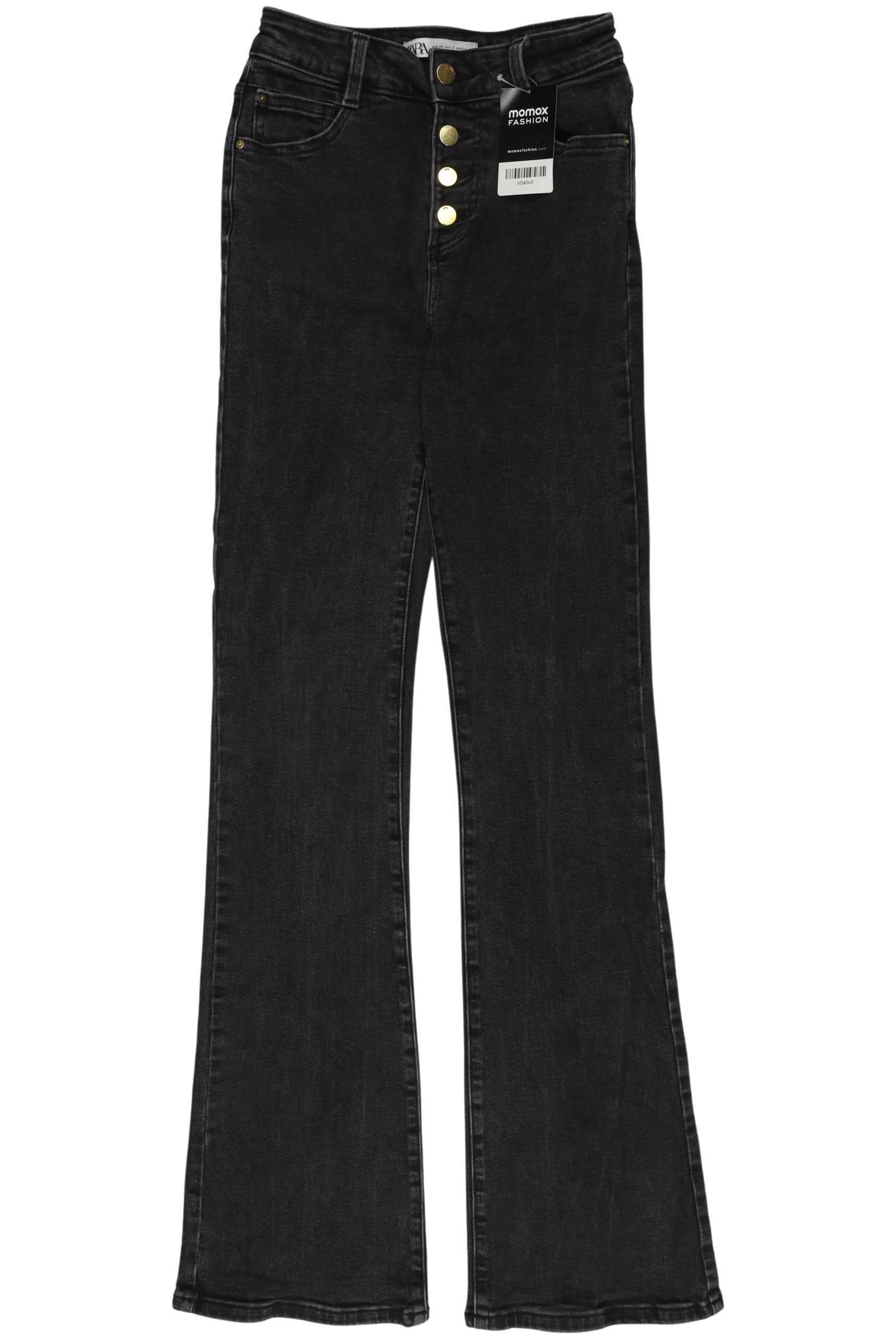 

Zara Damen Jeans, schwarz, Gr. 34