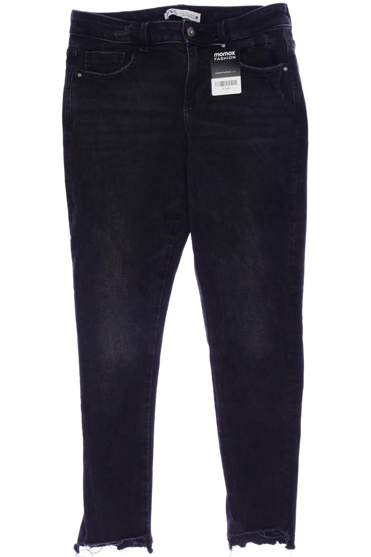 

Zara Damen Jeans, schwarz, Gr. 40