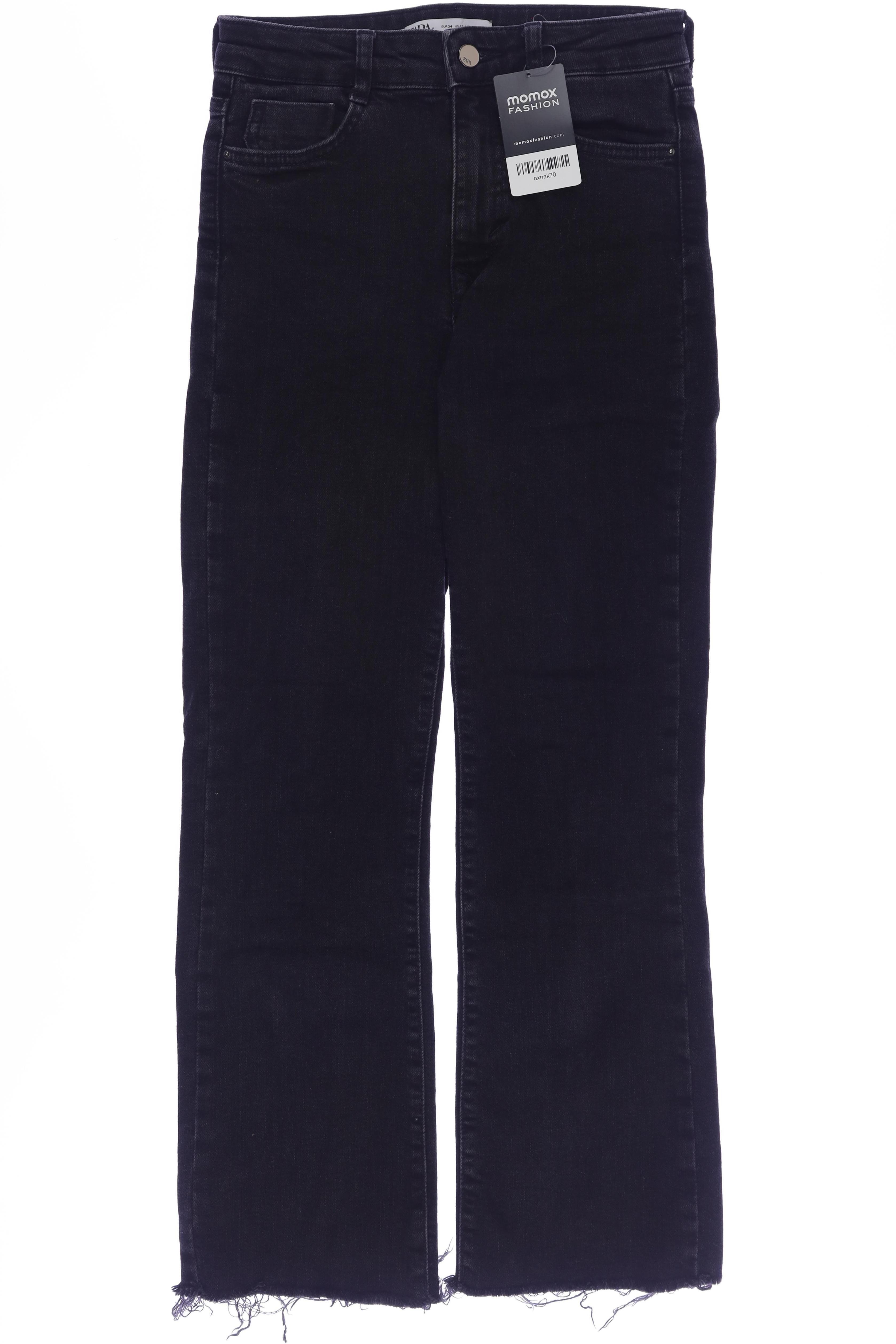 

Zara Damen Jeans, schwarz, Gr. 34