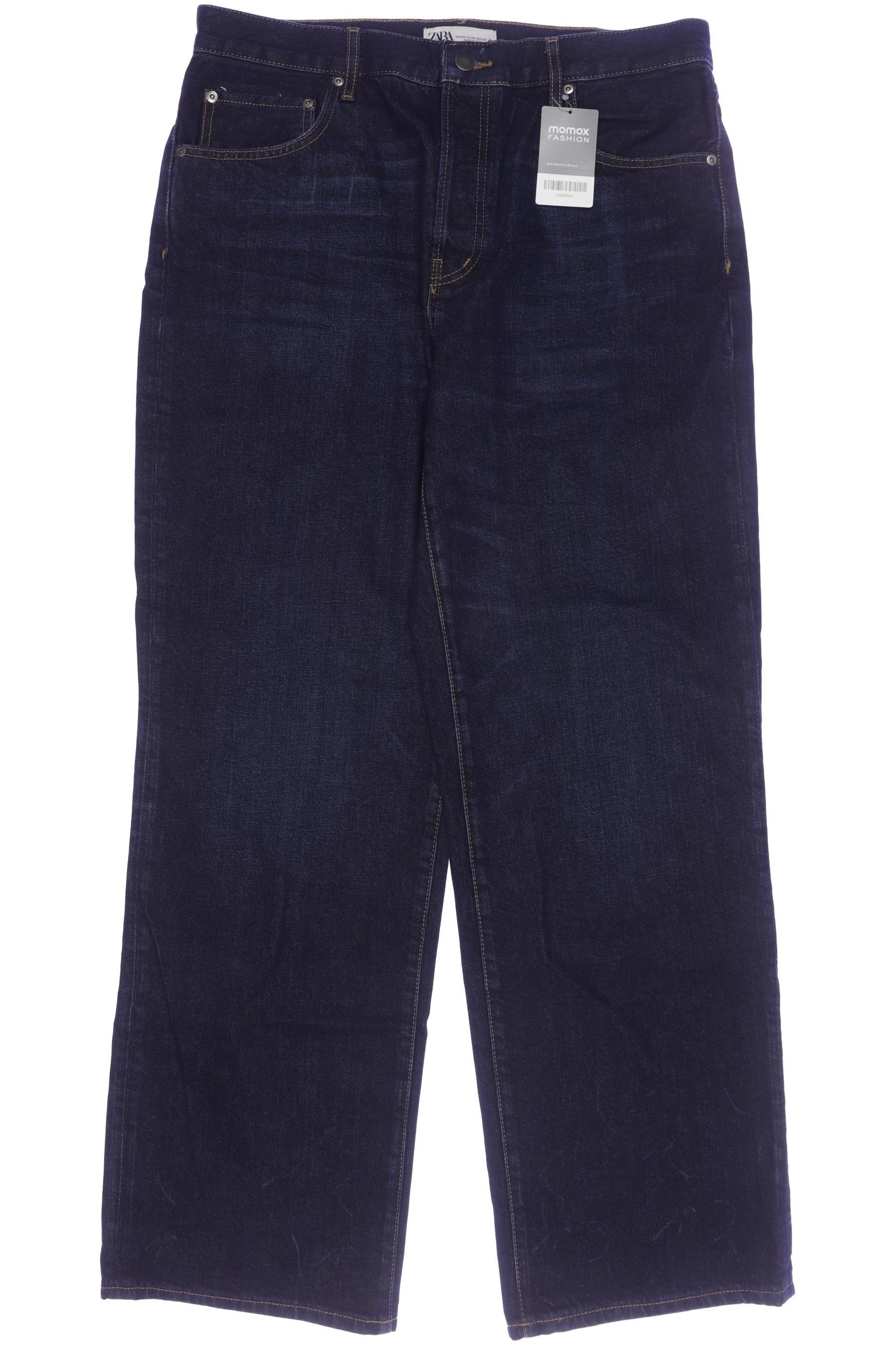 

Zara Damen Jeans, marineblau, Gr. 44