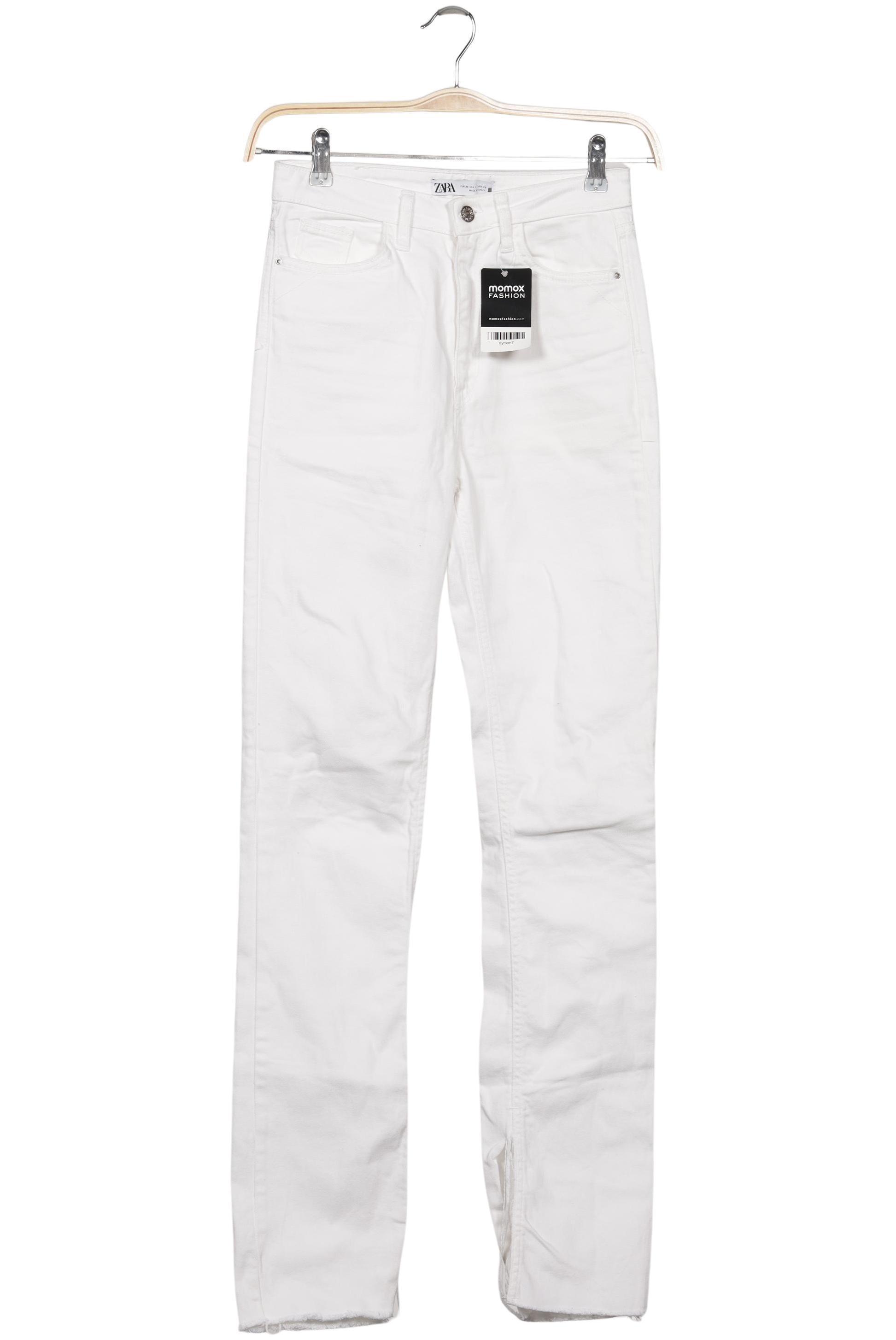 

Zara Damen Jeans, weiß, Gr. 36