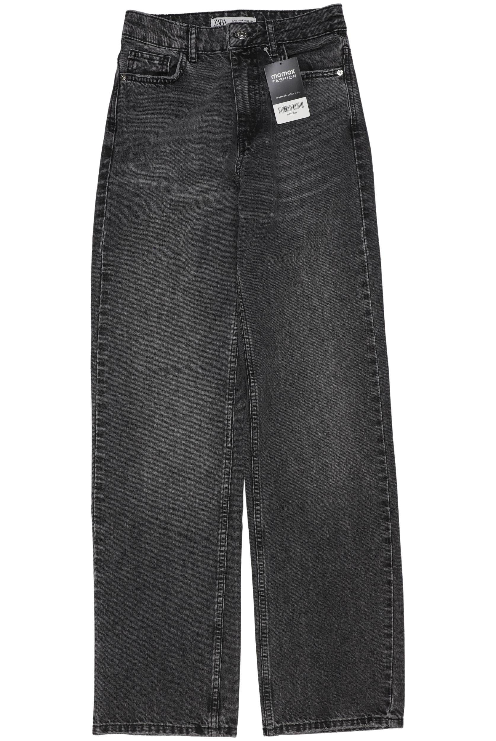 

Zara Damen Jeans, grau, Gr. 32