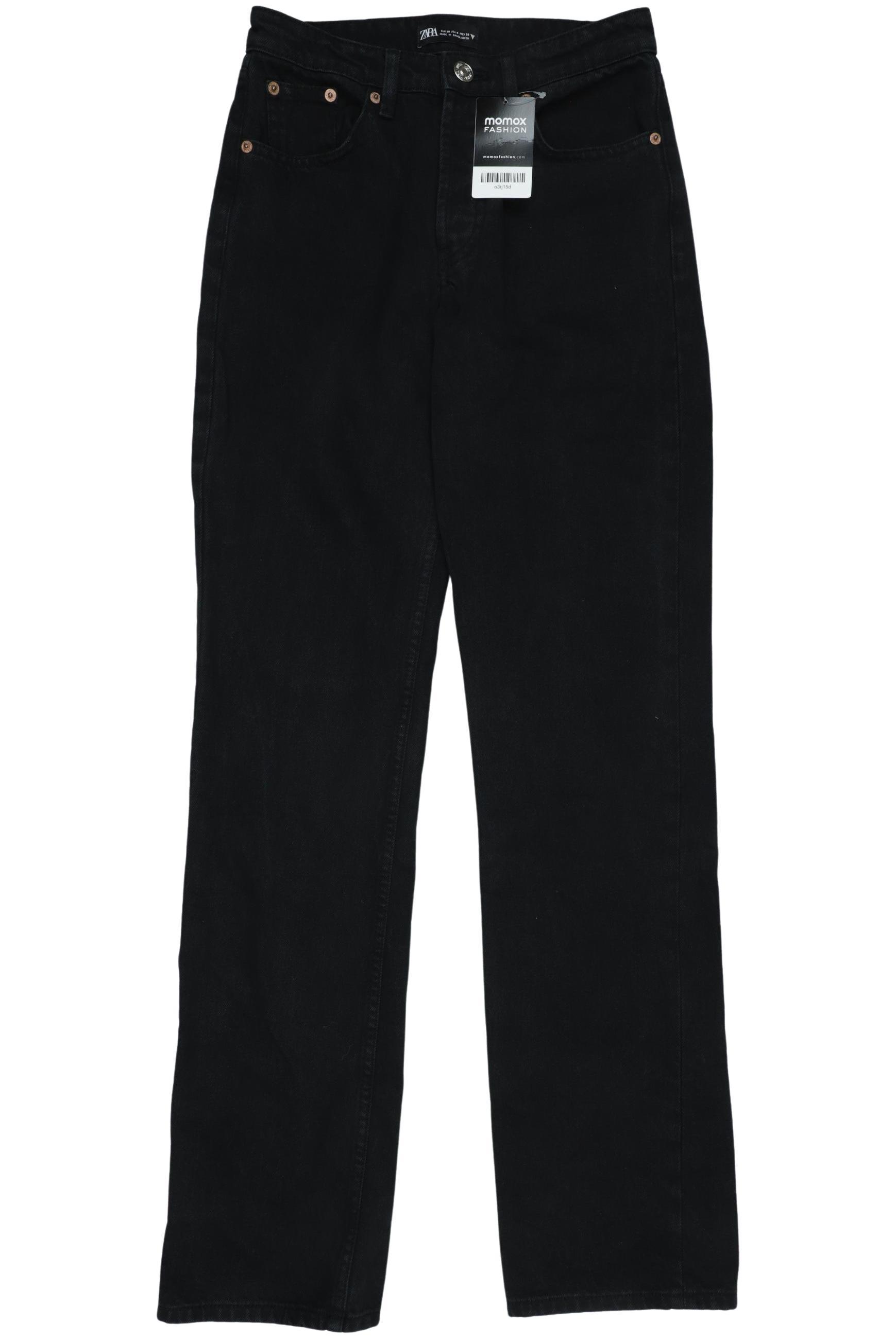 

Zara Damen Jeans, schwarz, Gr. 36