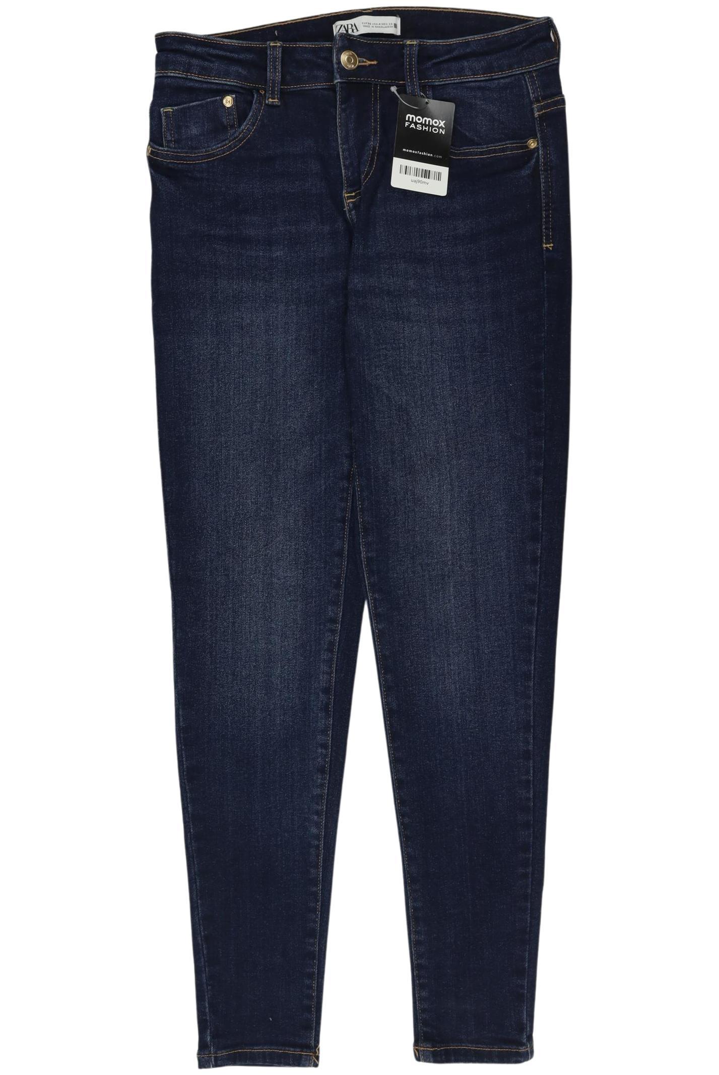 

Zara Damen Jeans, marineblau, Gr. 36