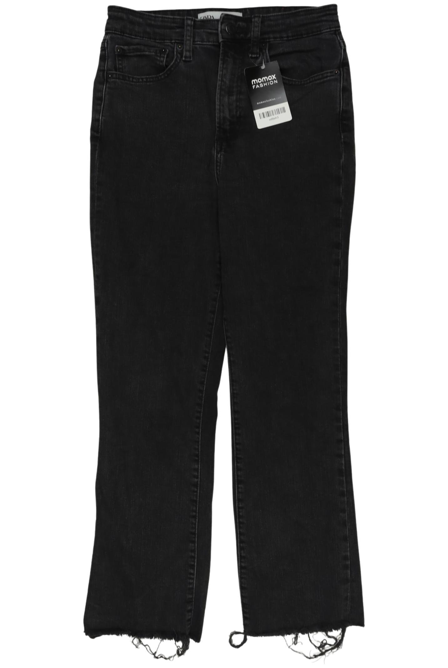 

Zara Damen Jeans, schwarz, Gr. 36