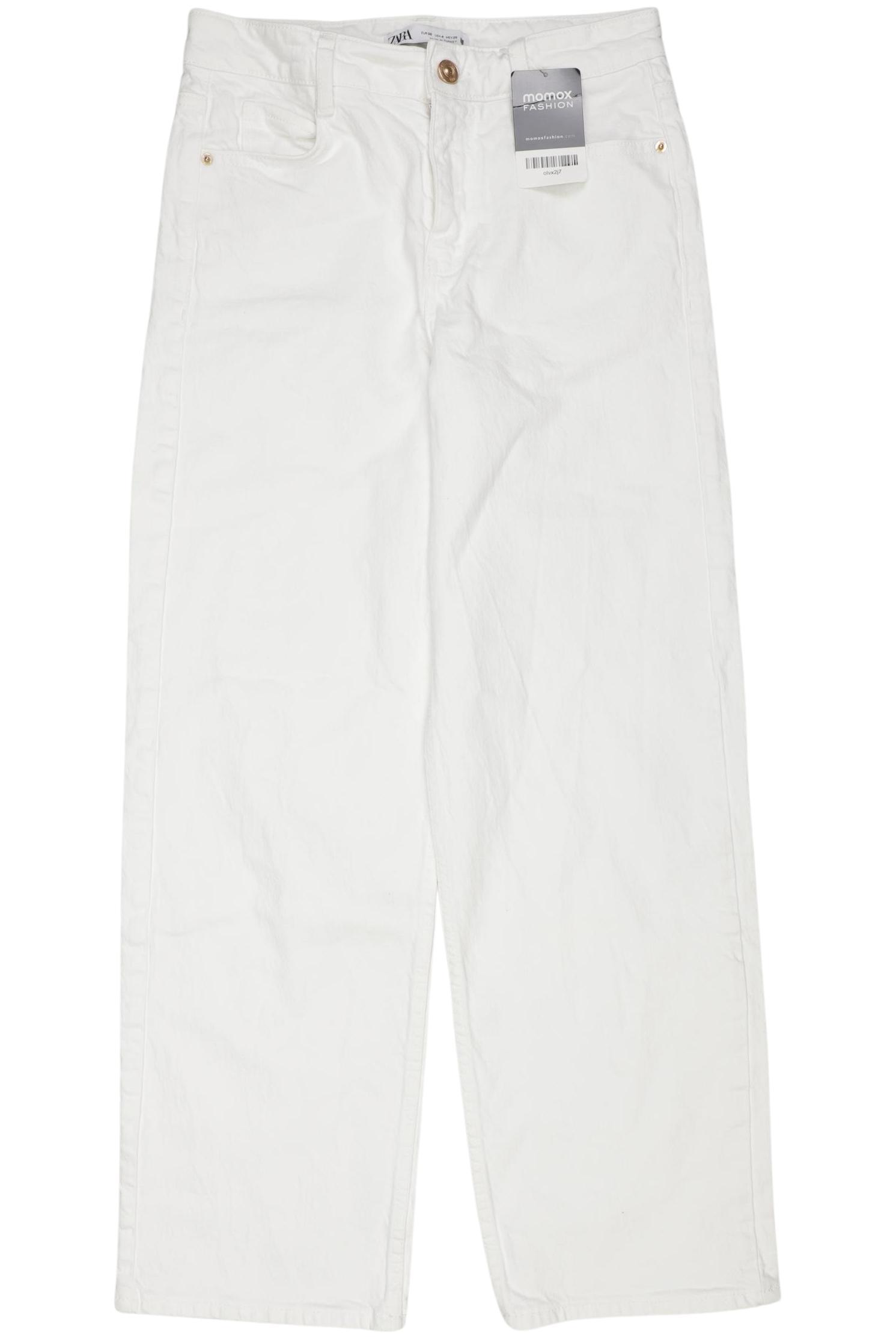

Zara Damen Jeans, weiß, Gr. 38