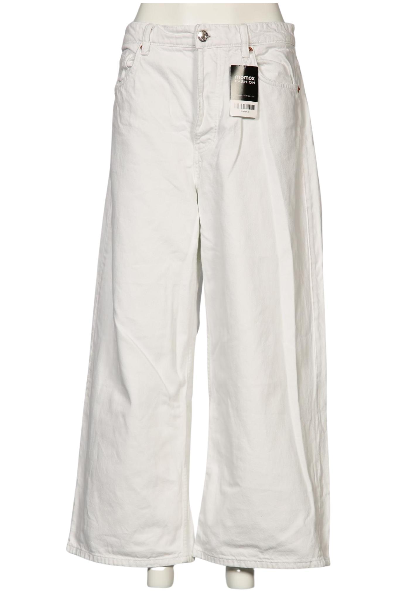 

Zara Damen Jeans, weiß, Gr. 40