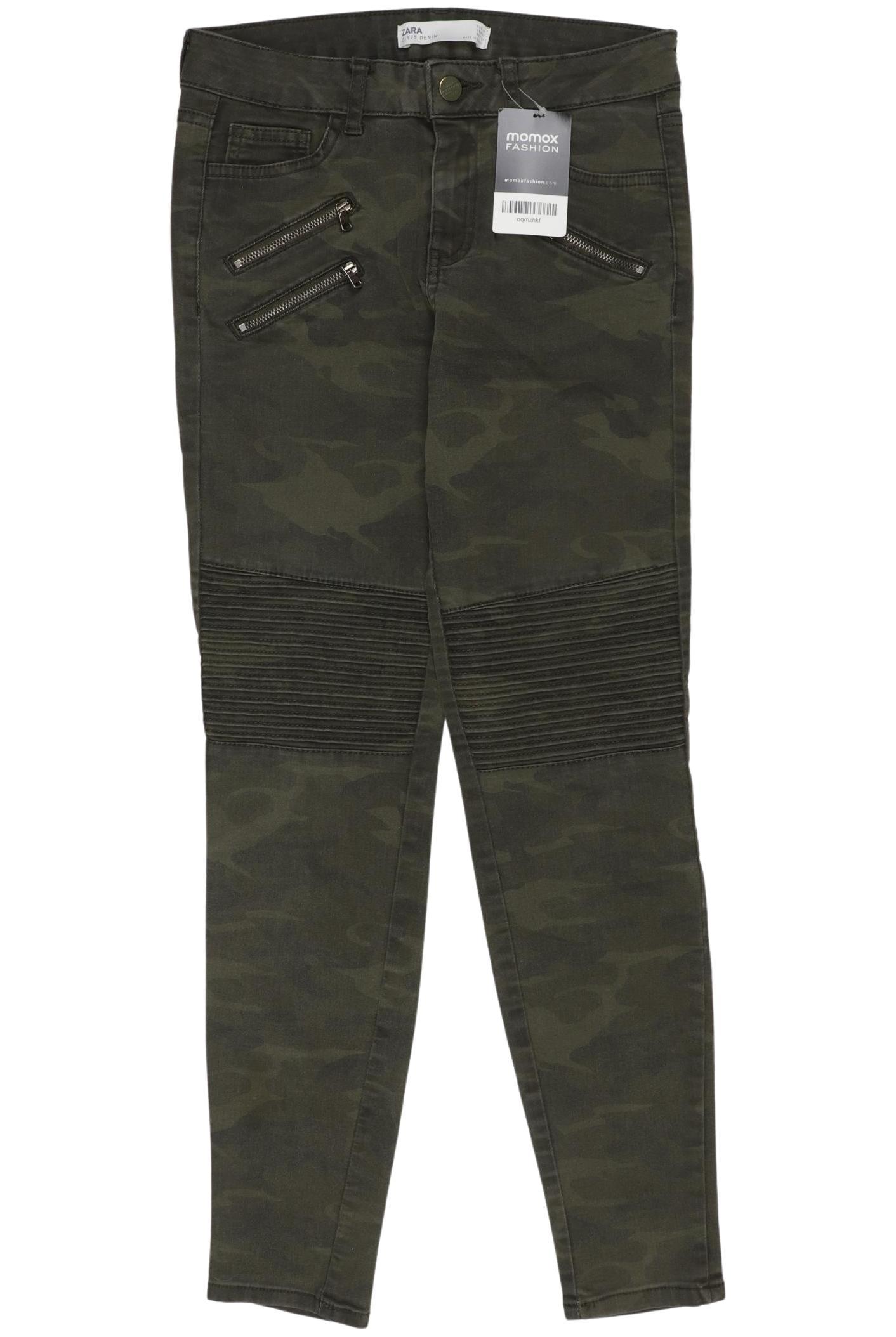 

Zara Damen Jeans, grün, Gr. 34