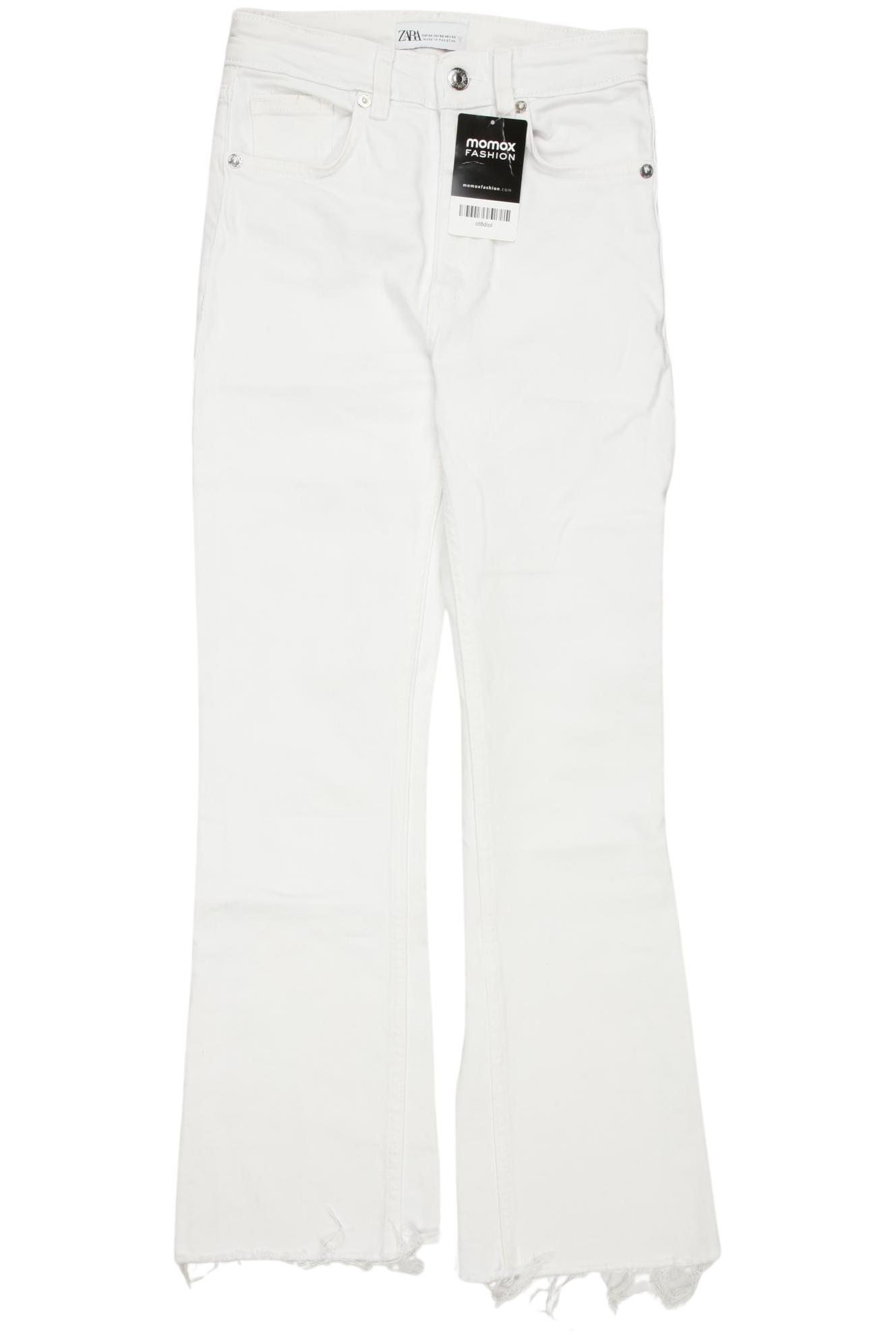 

Zara Damen Jeans, weiß, Gr. 34