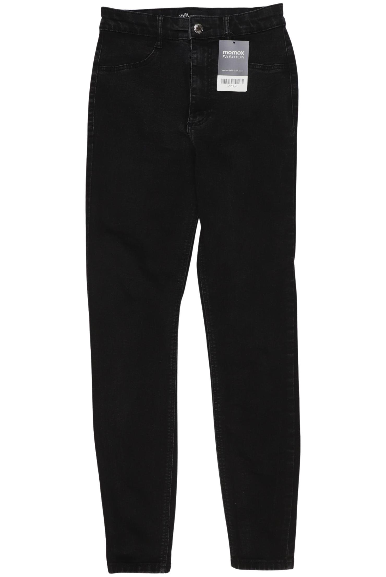 

Zara Damen Jeans, schwarz, Gr. 36