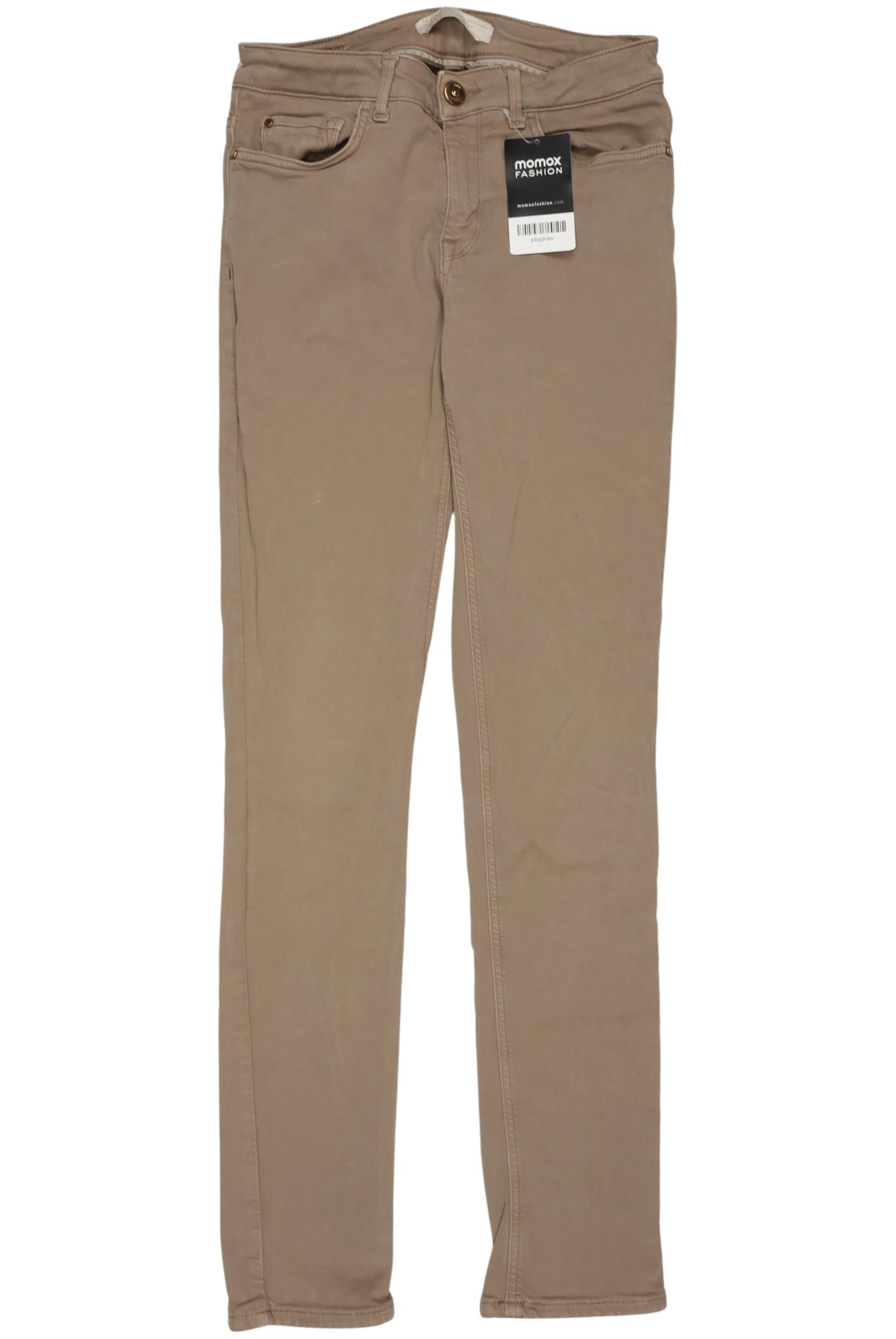 

Zara Damen Jeans, beige, Gr. 36