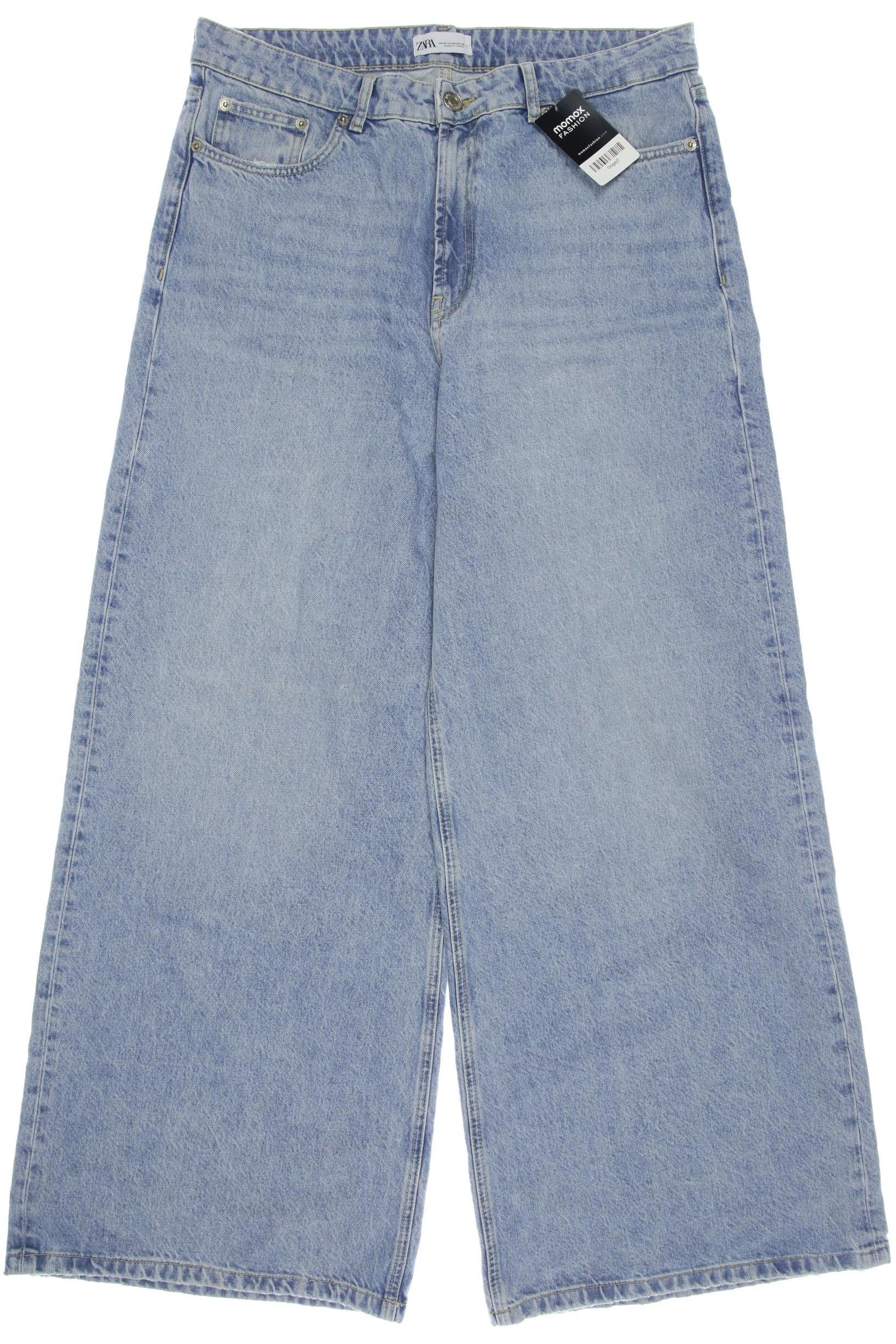 

Zara Damen Jeans, hellblau, Gr. 46