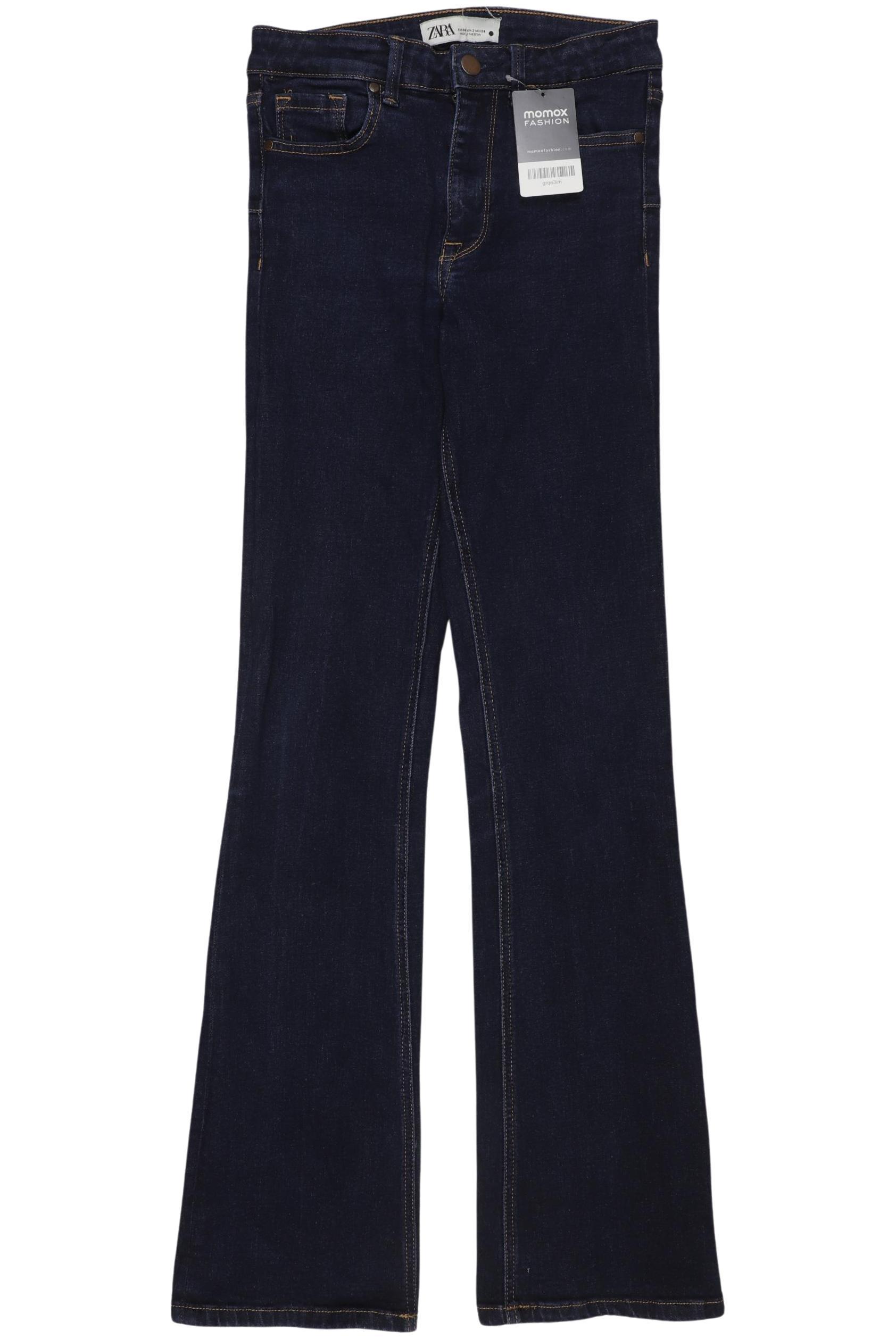 

Zara Damen Jeans, marineblau, Gr. 34