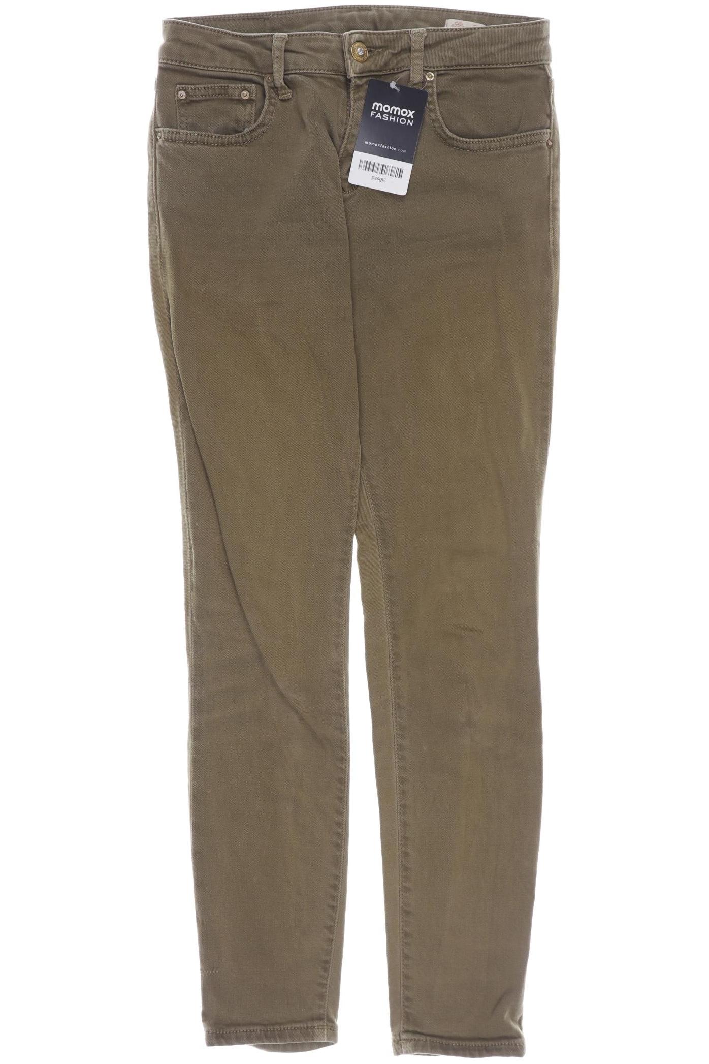 

ZARA Damen Jeans, grün