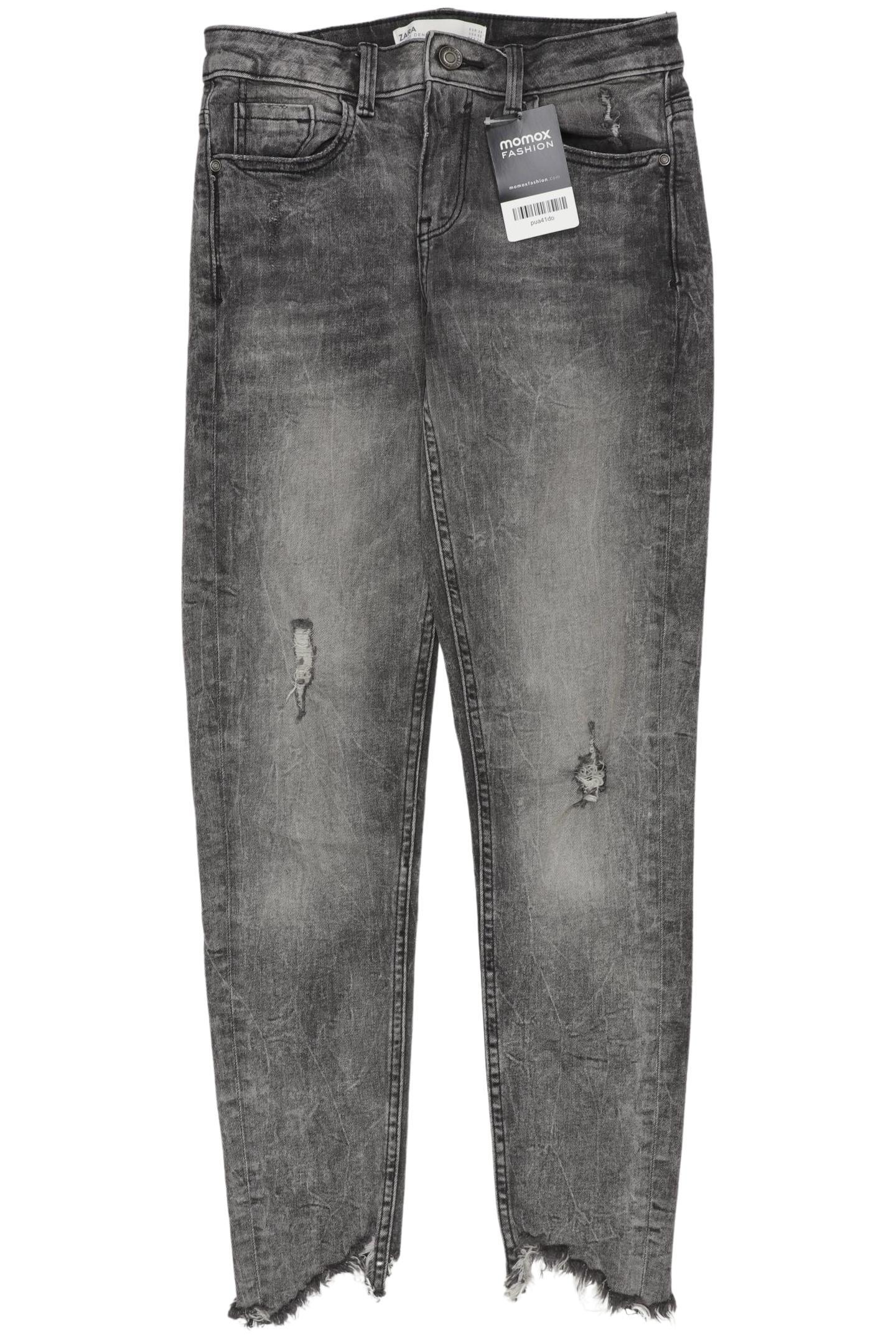 

Zara Damen Jeans, grau, Gr. 34