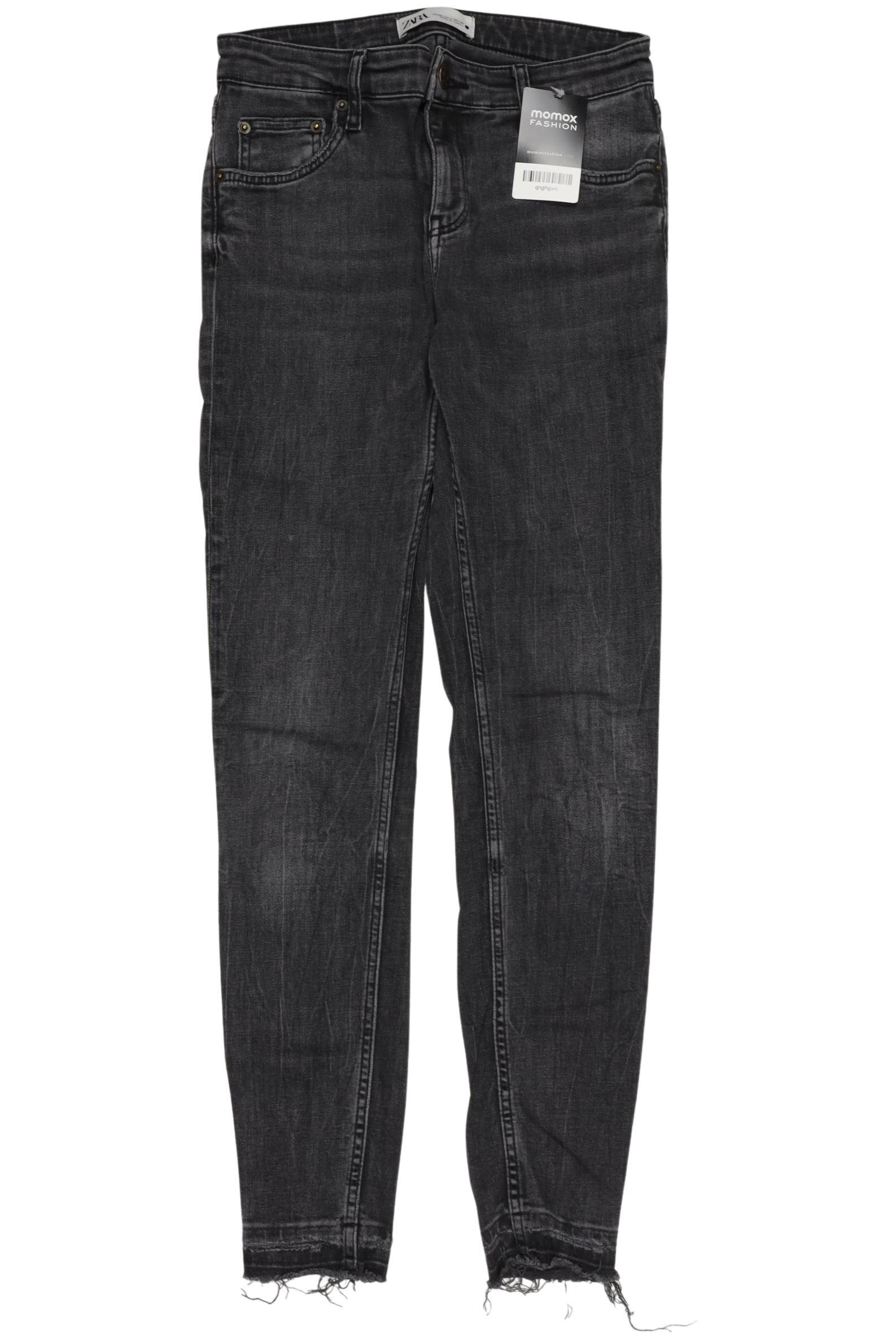 

Zara Damen Jeans, grau, Gr. 36