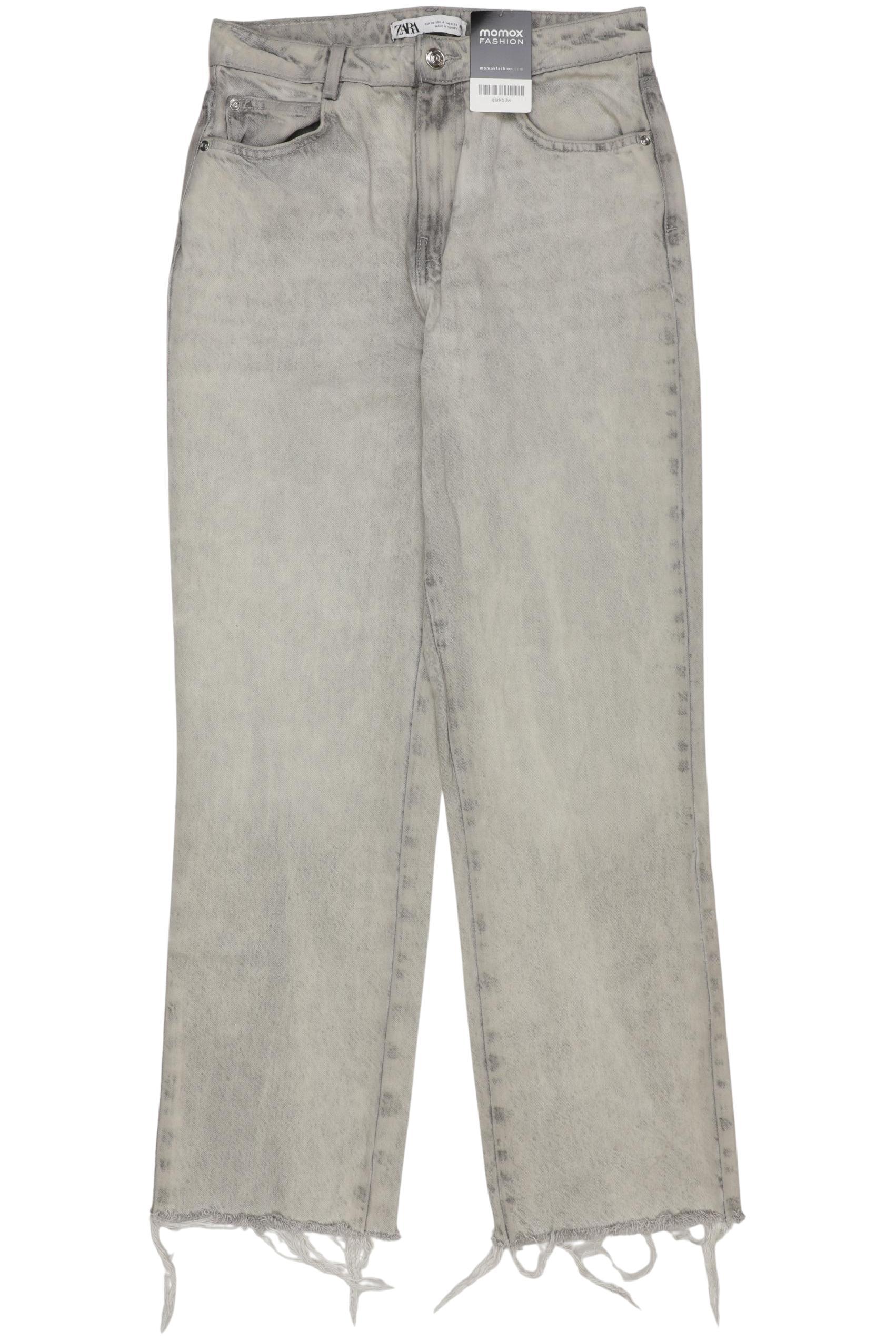 

Zara Damen Jeans, grau, Gr. 36