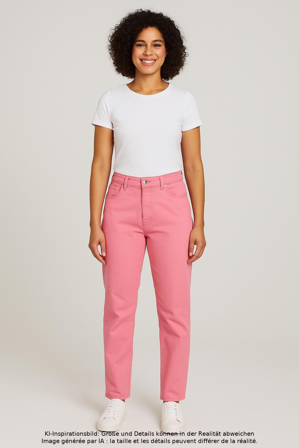 

Zara Damen Jeans, pink, Gr. 36
