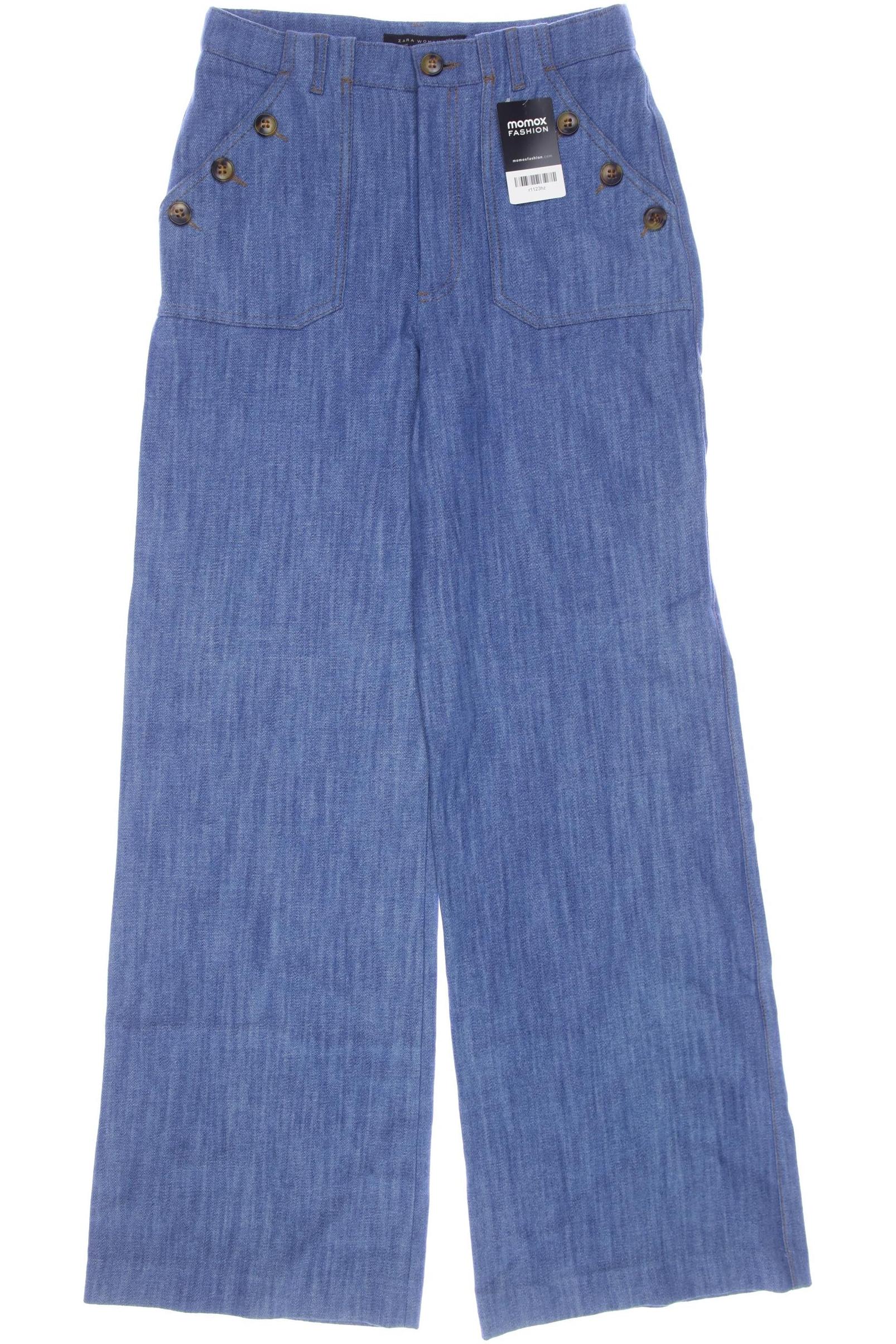 

Zara Damen Jeans, blau, Gr. 0