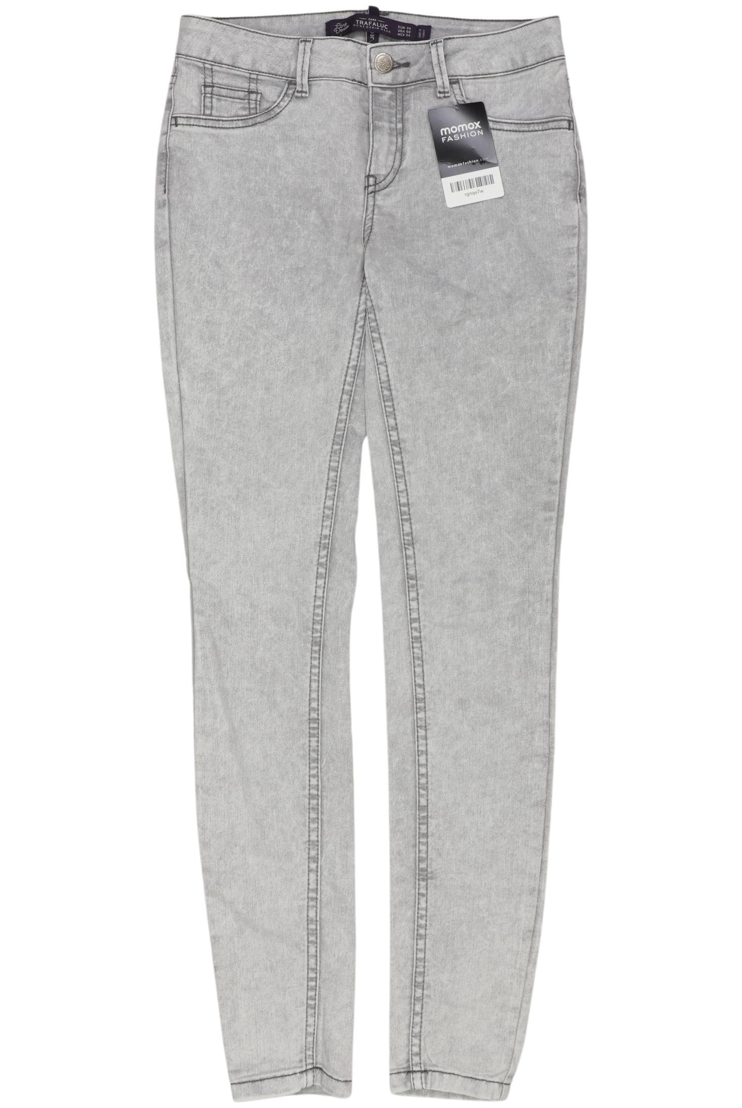 

Zara Damen Jeans, grau, Gr. 34