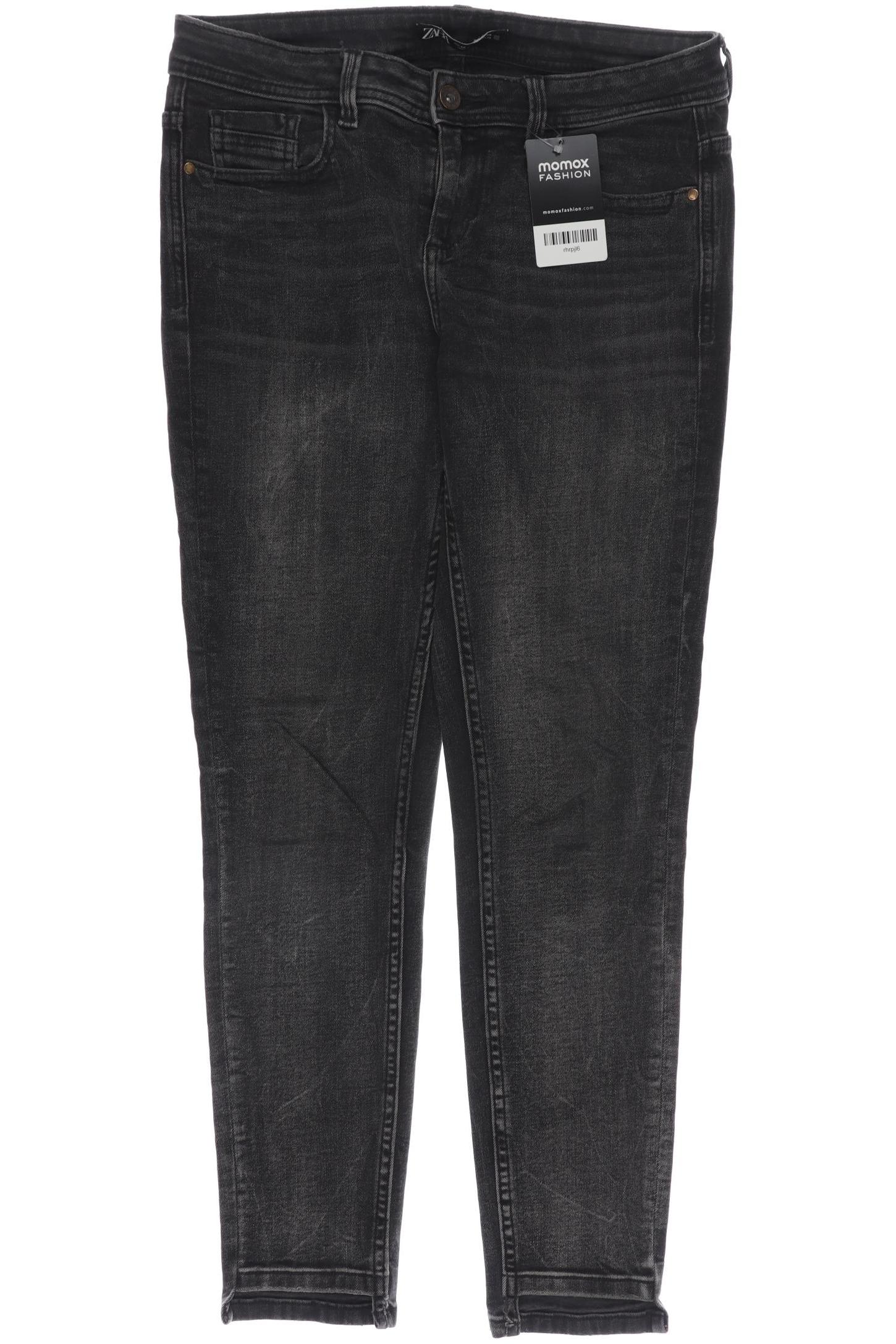 

Zara Damen Jeans, schwarz, Gr. 36