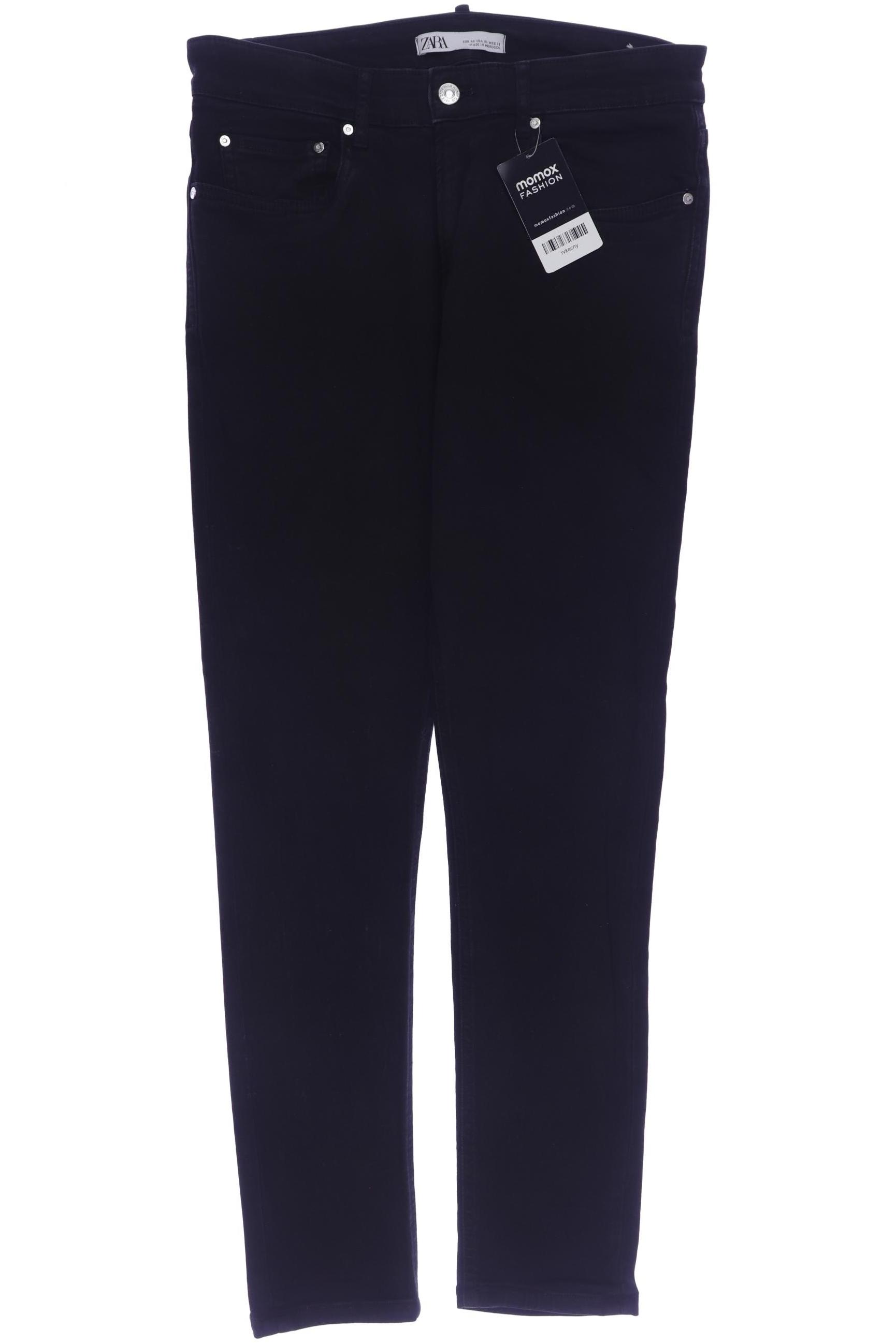 

Zara Damen Jeans, schwarz, Gr. 40