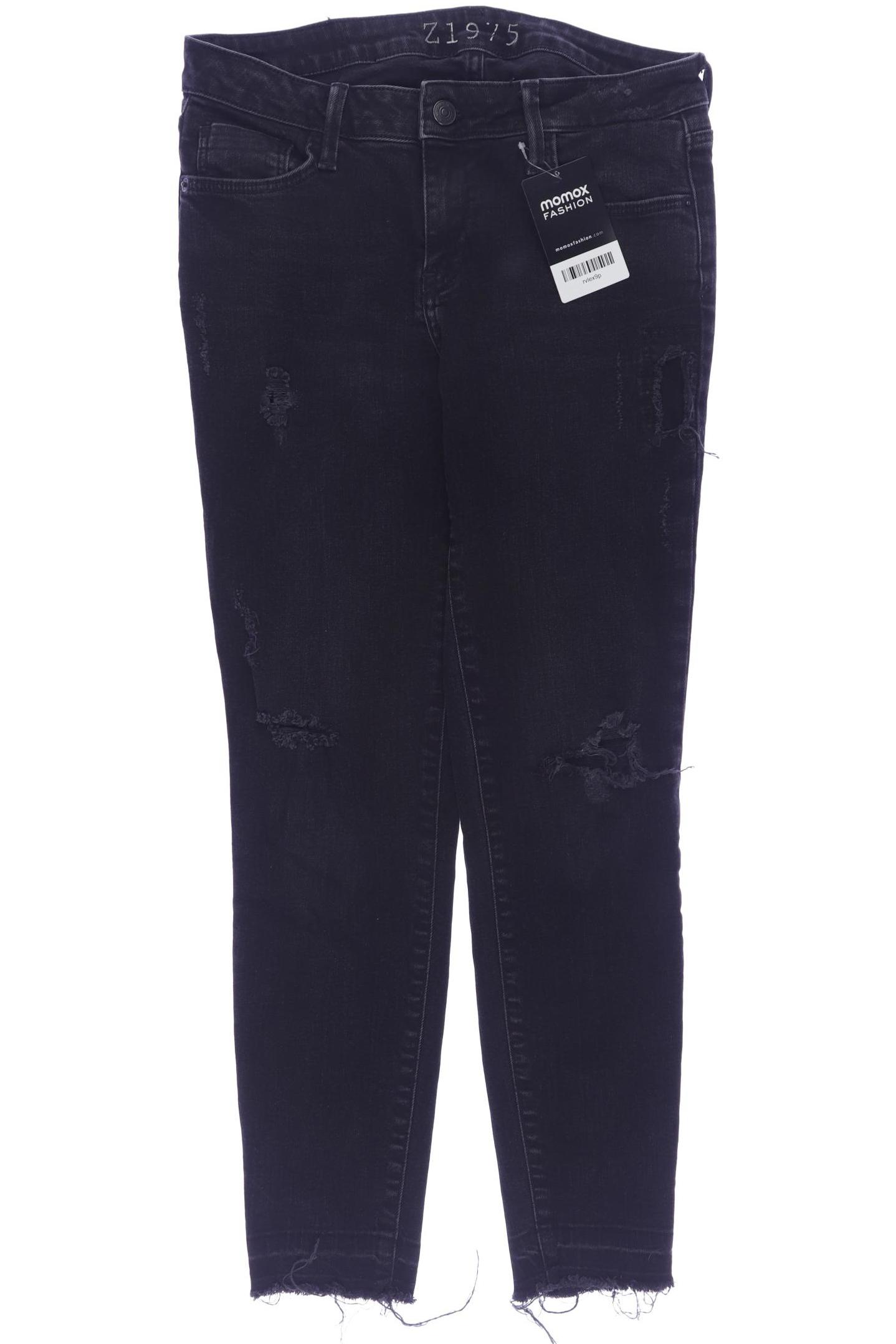 

Zara Damen Jeans, schwarz, Gr. 36