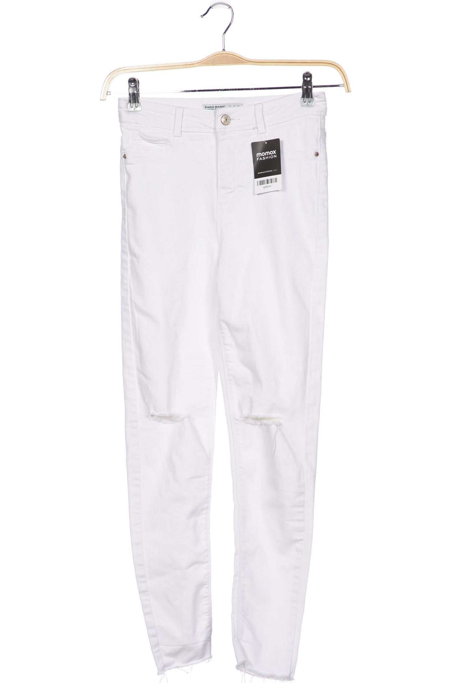 

Zara Damen Jeans, weiß, Gr. 36