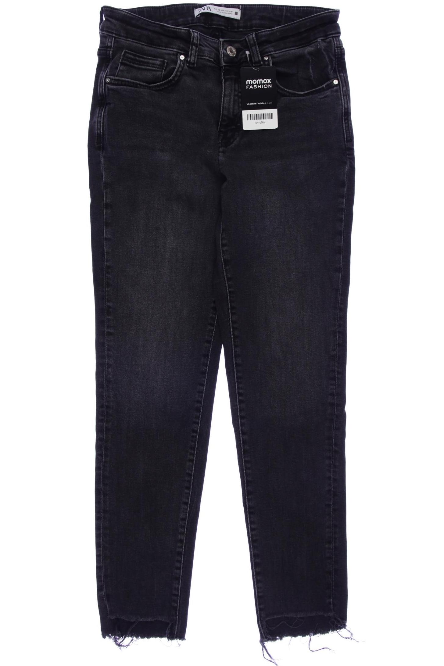 

Zara Damen Jeans, schwarz, Gr. 40