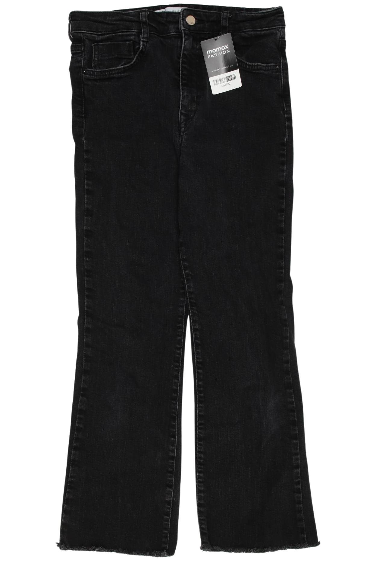 

Zara Damen Jeans, schwarz, Gr. 38