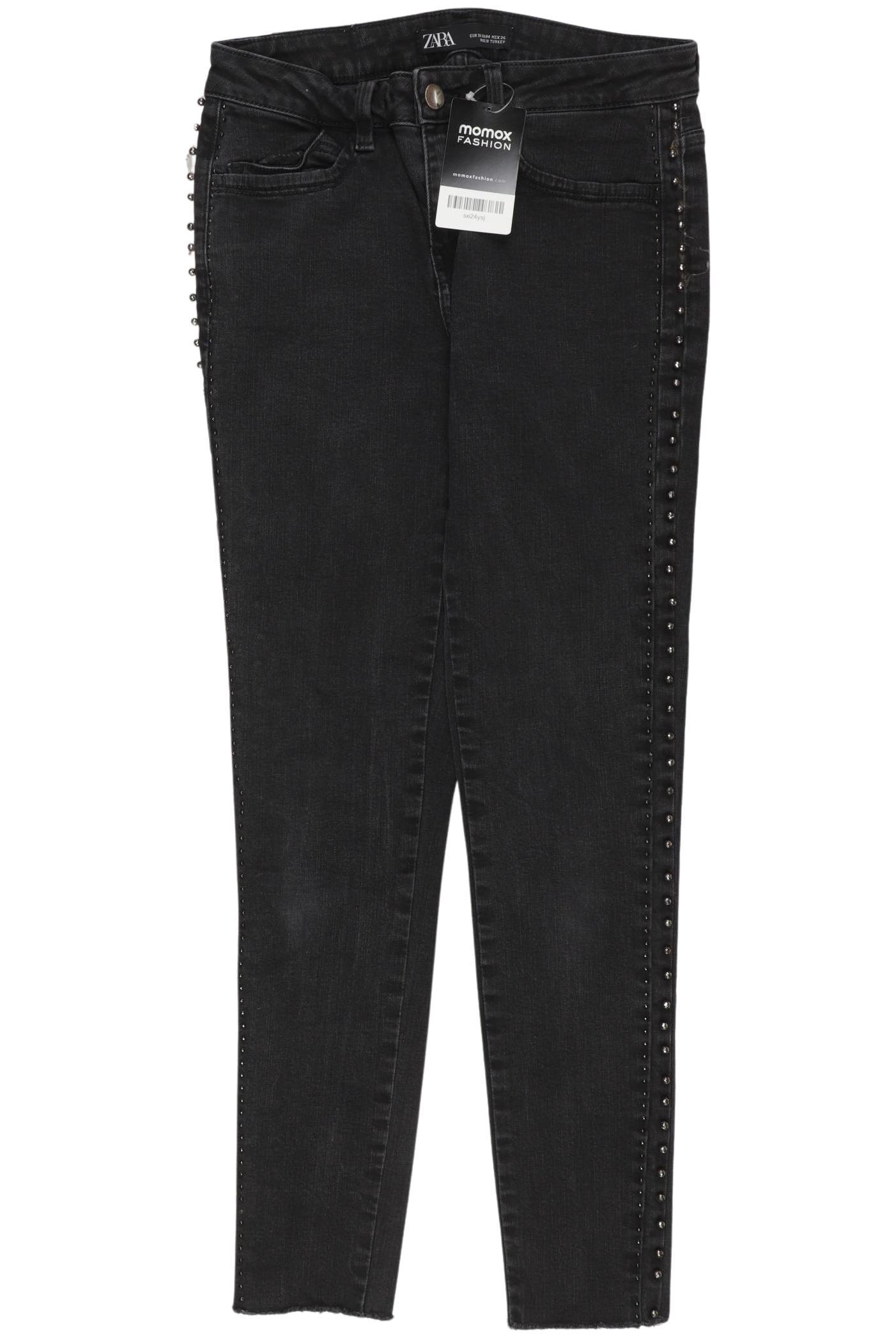 

Zara Damen Jeans, schwarz, Gr. 36