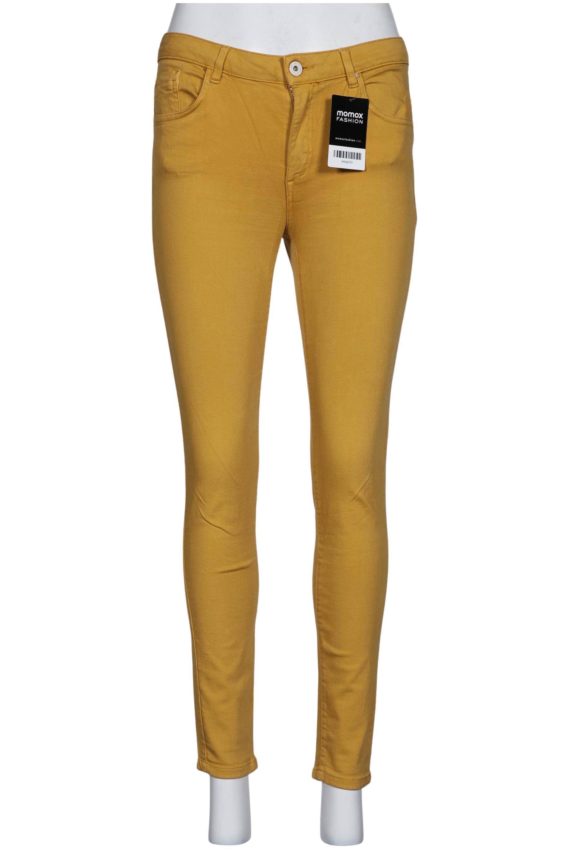 

Zara Damen Jeans, gelb, Gr. 40