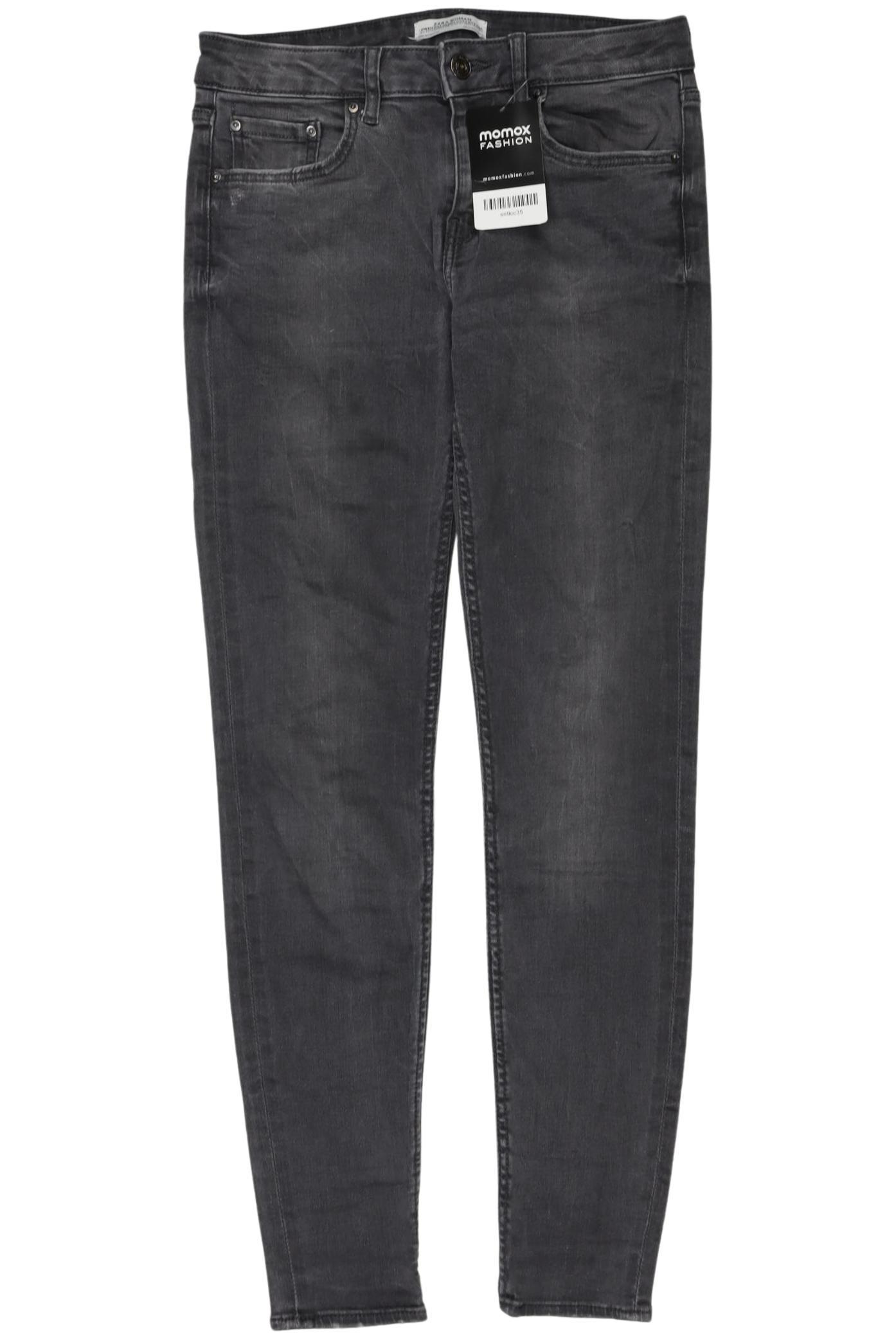 

Zara Damen Jeans, grau, Gr. 36