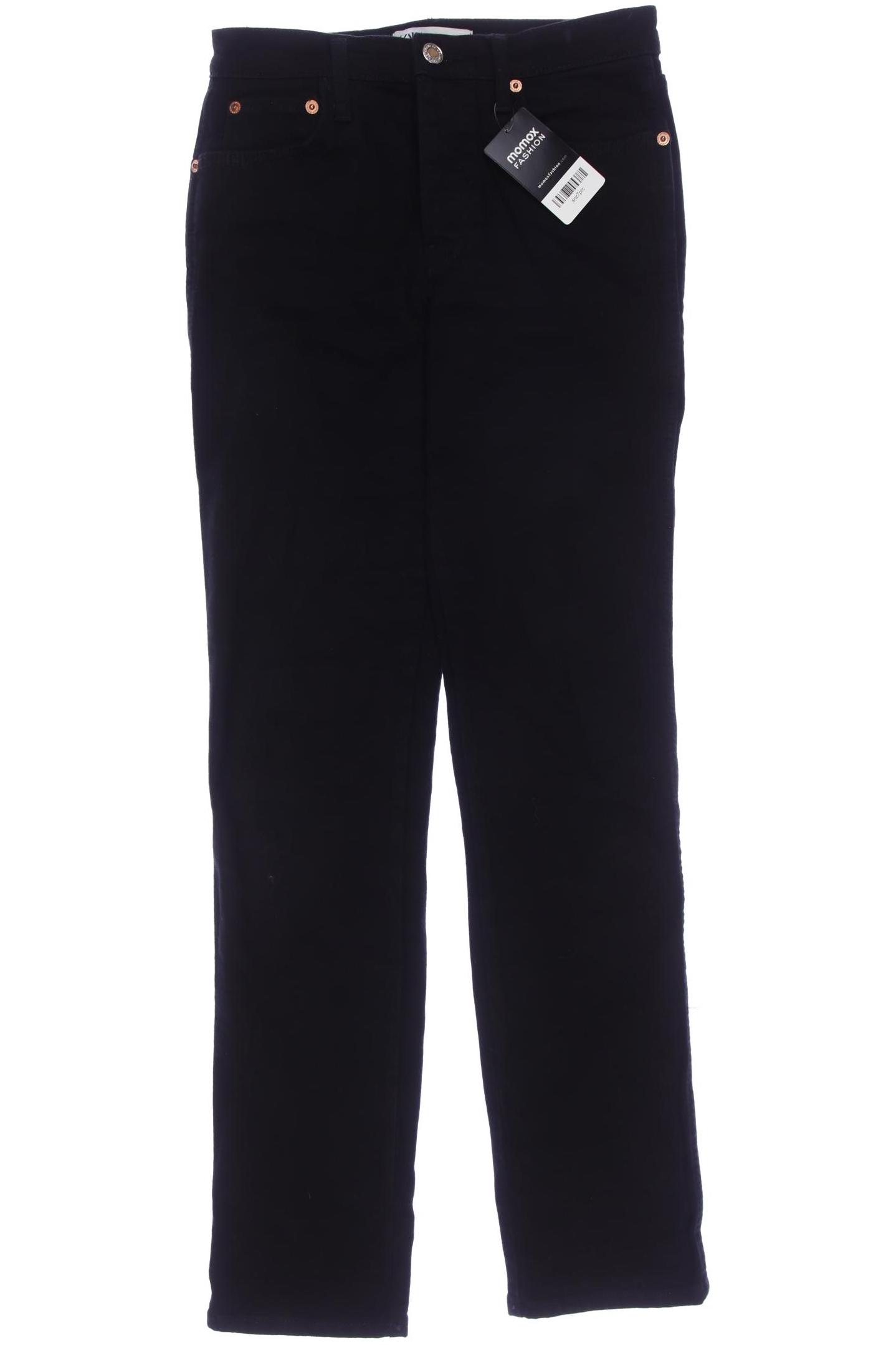 

Zara Damen Jeans, schwarz, Gr. 36