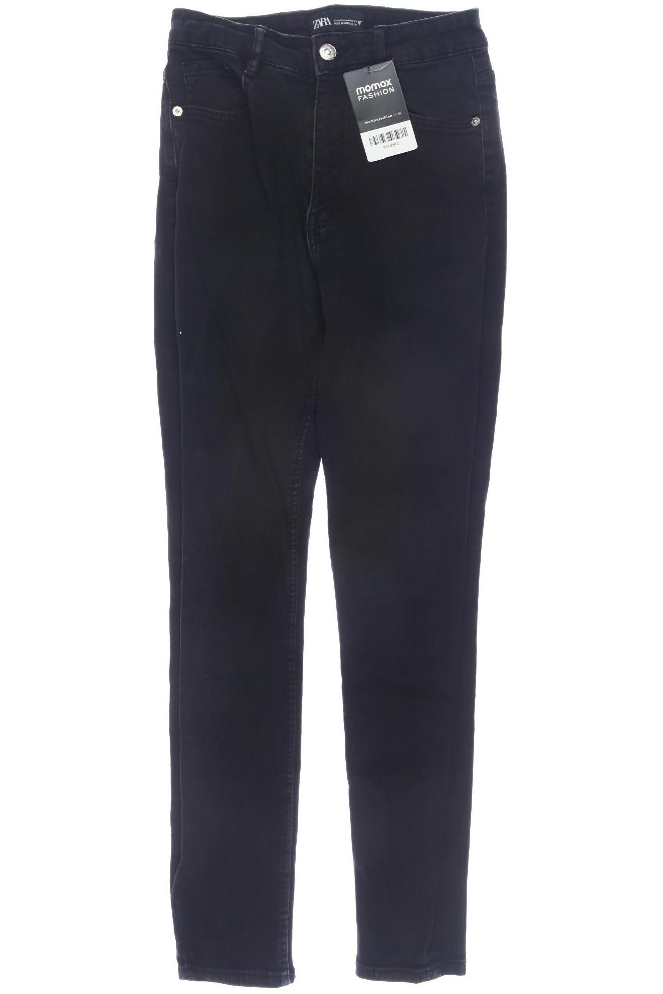 

Zara Damen Jeans, schwarz, Gr. 36
