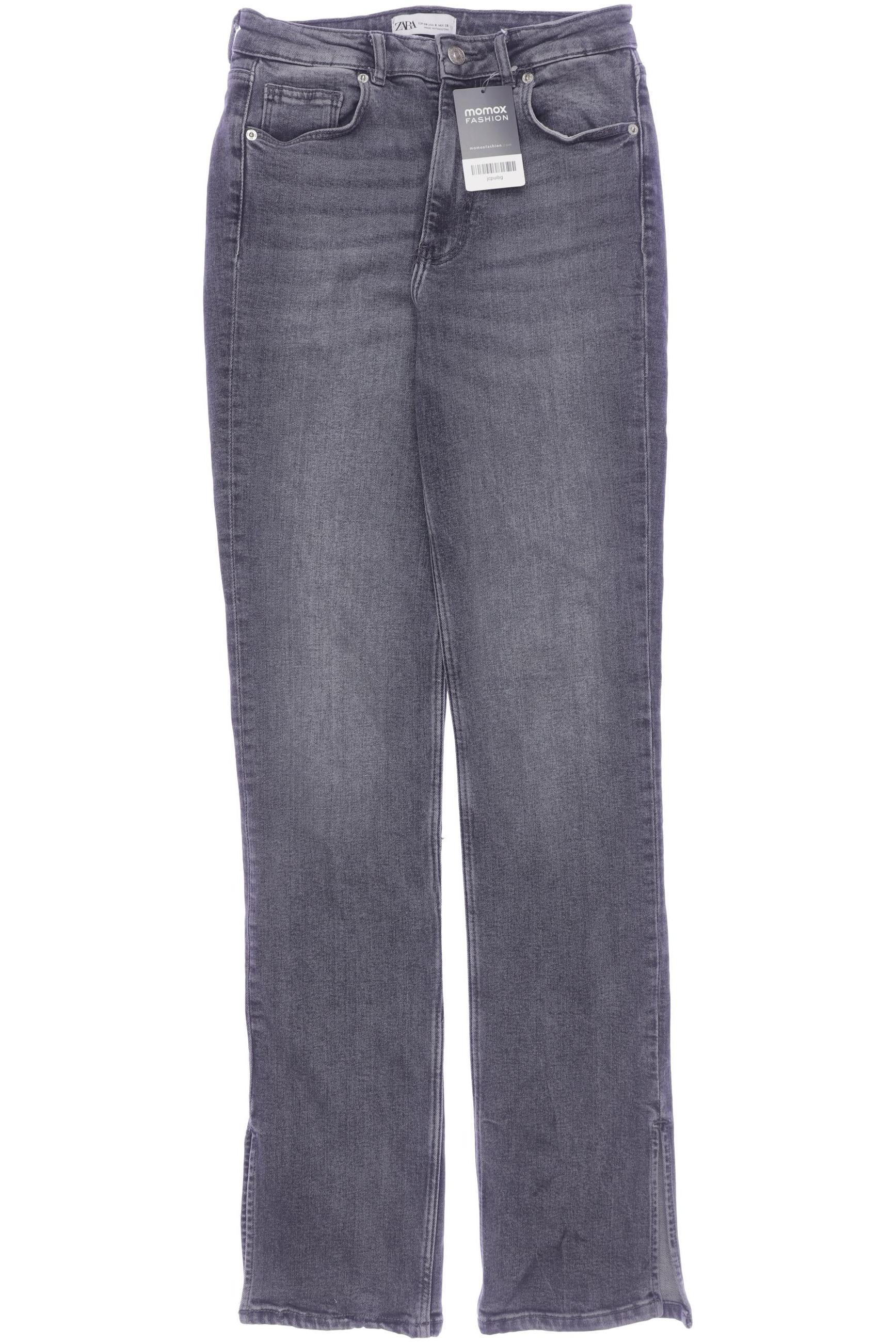 

Zara Damen Jeans, grau, Gr. 38