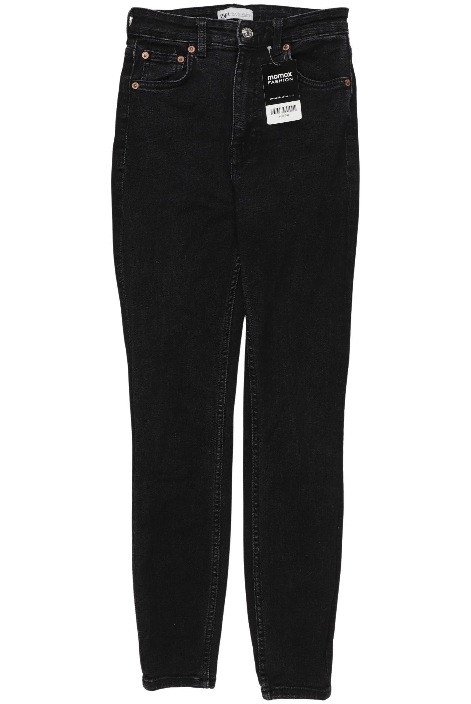 

Zara Damen Jeans, schwarz, Gr. 36