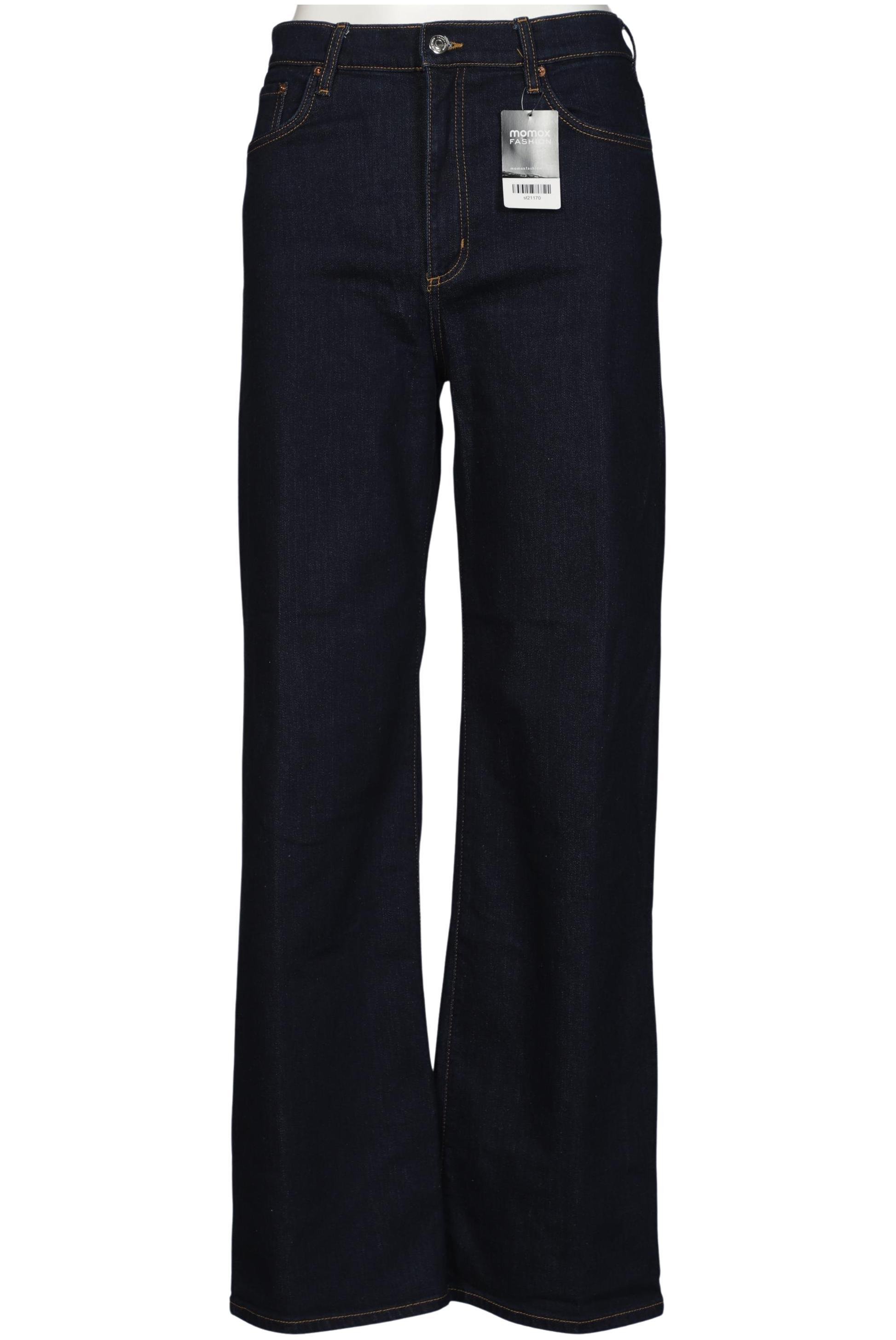 

Zara Damen Jeans, marineblau, Gr. 46