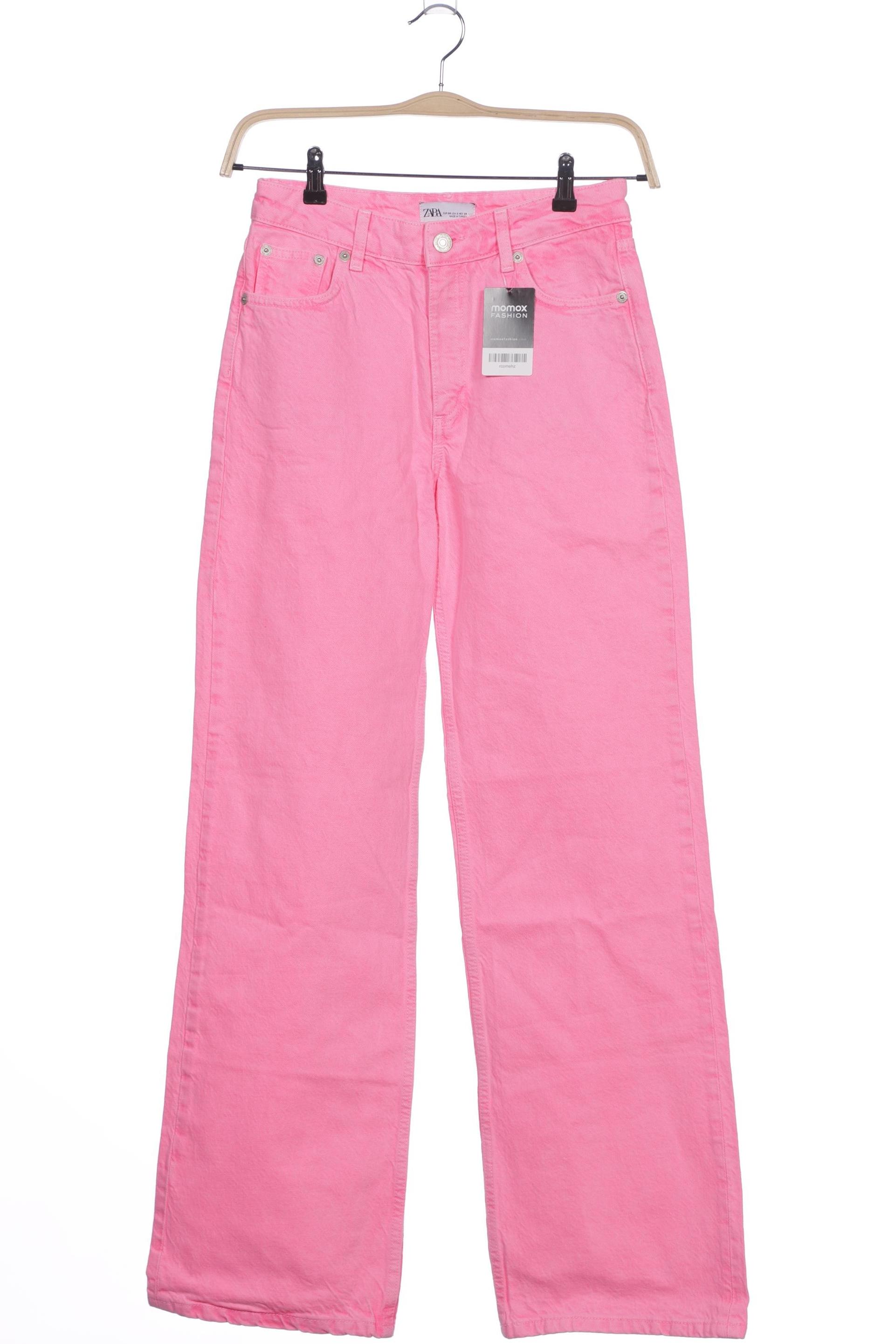 

Zara Damen Jeans, pink, Gr. 34