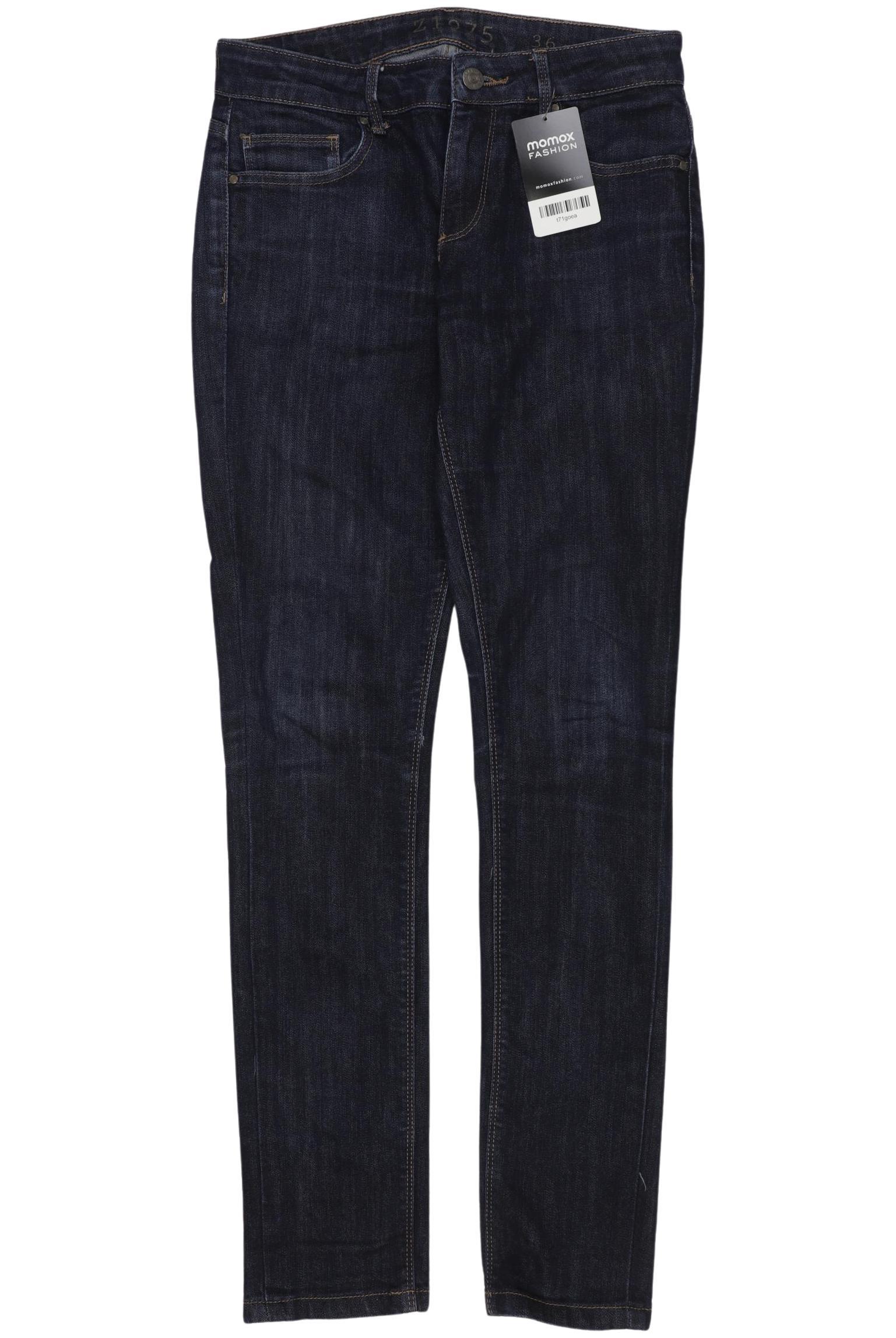 

Zara Damen Jeans, marineblau, Gr. 36