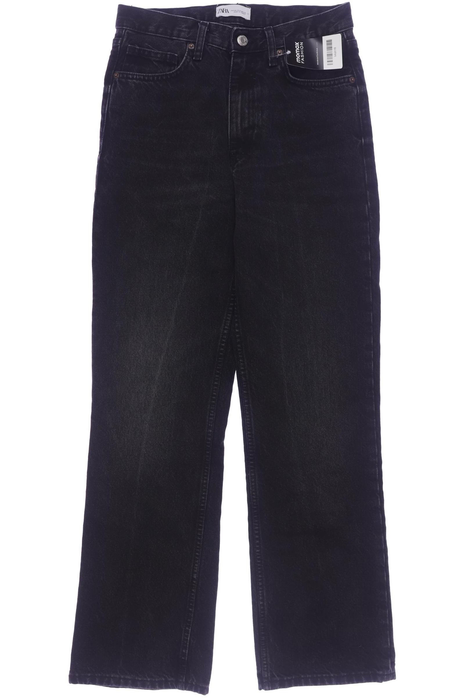 

Zara Damen Jeans, schwarz, Gr. 36