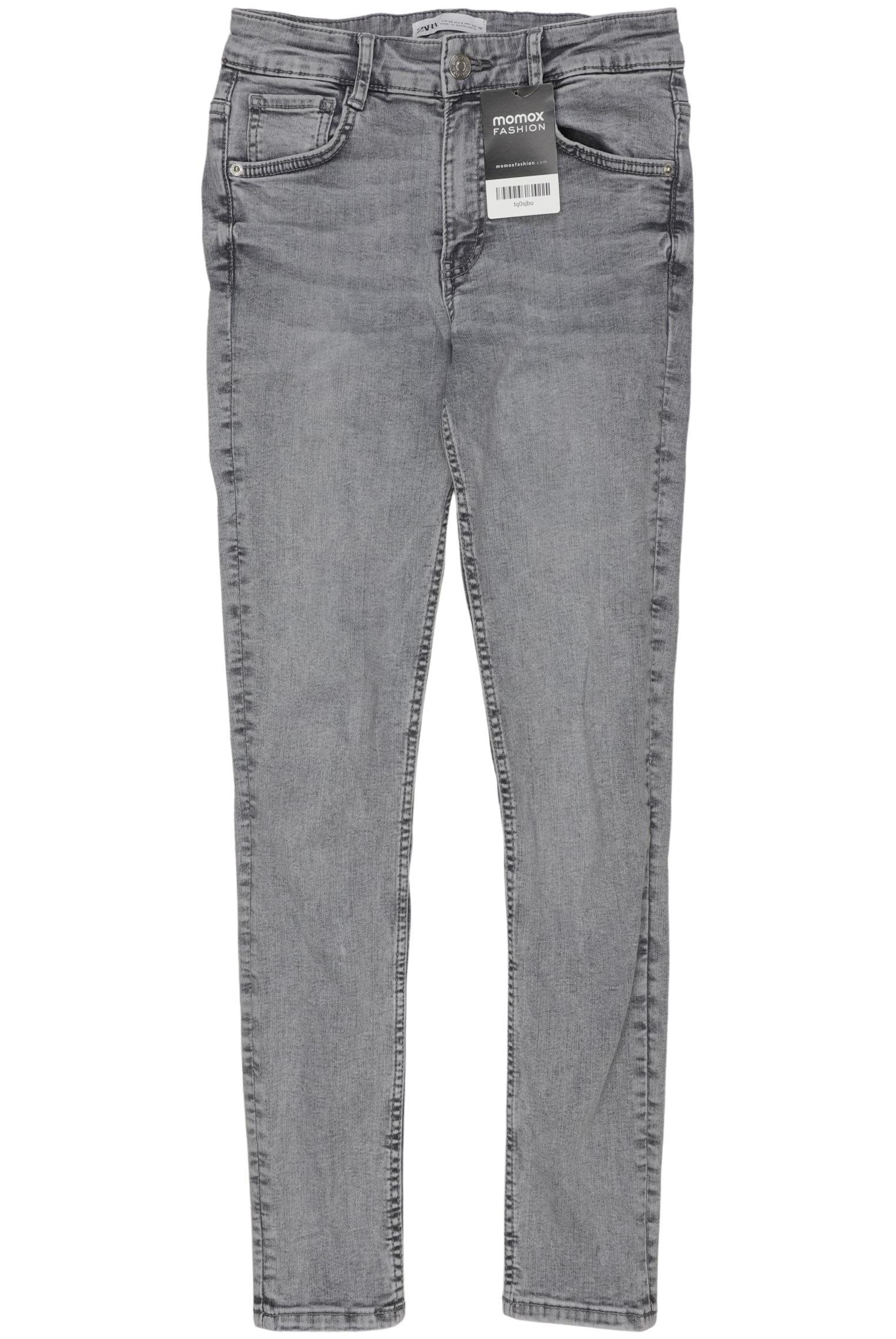 

Zara Damen Jeans, grau, Gr. 34