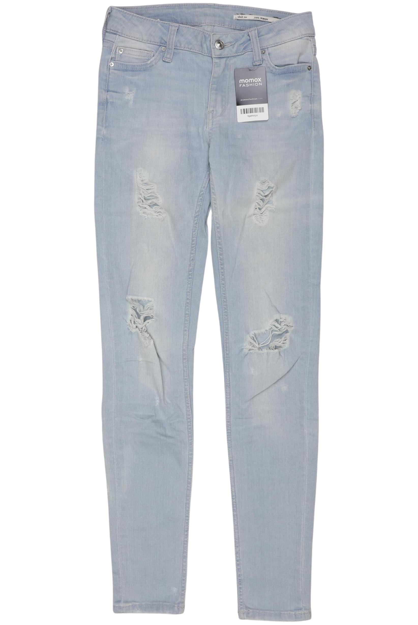 

Zara Damen Jeans, hellblau, Gr. 34