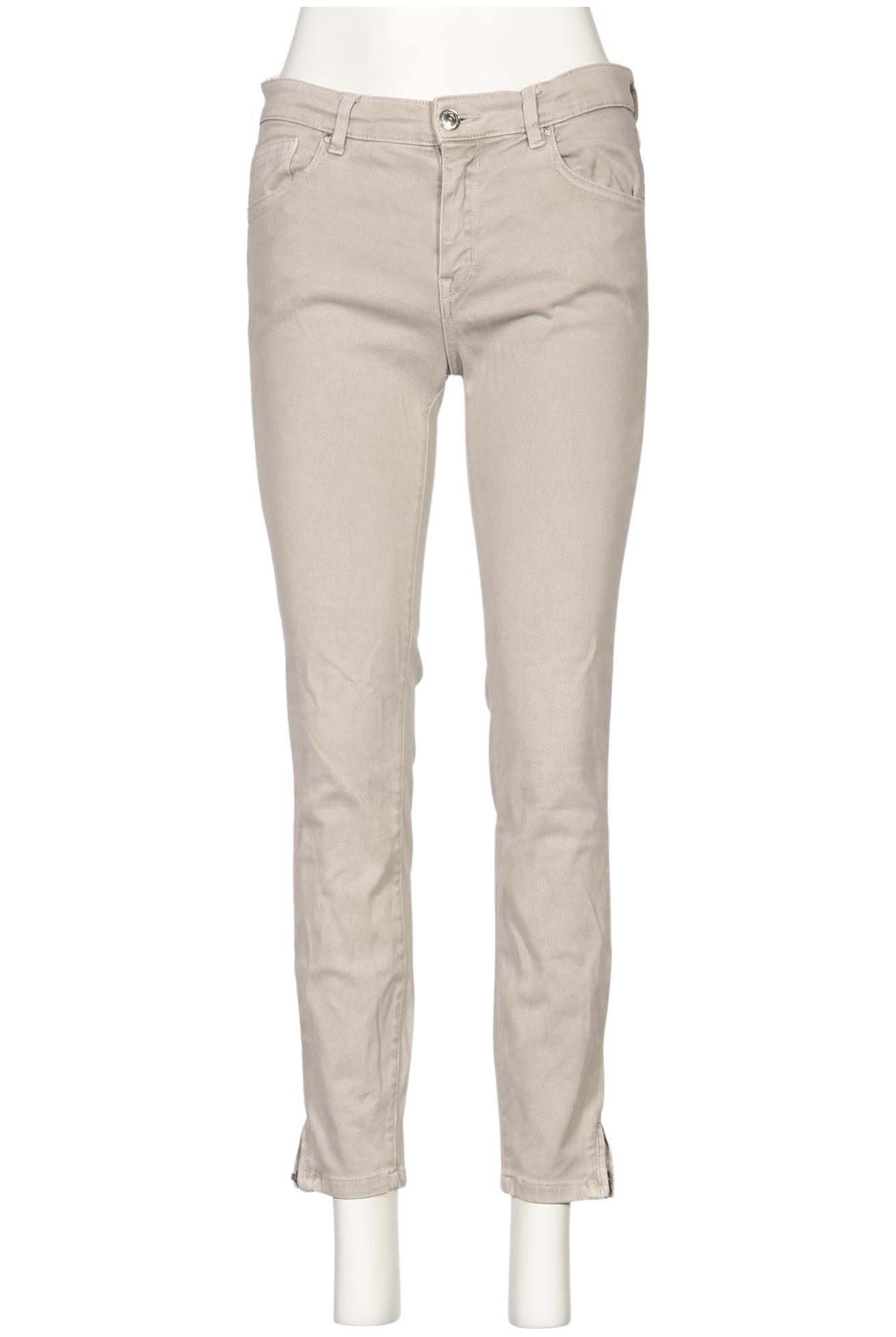 

Zara Damen Jeans, beige, Gr. 38